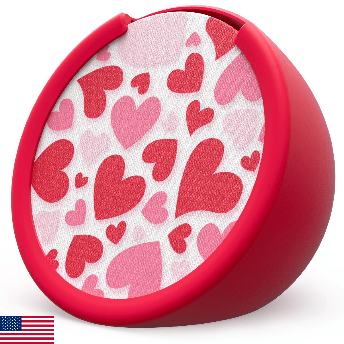 Hearts Sleeve & Faceplate Compatible with Echo Pop - Image 1