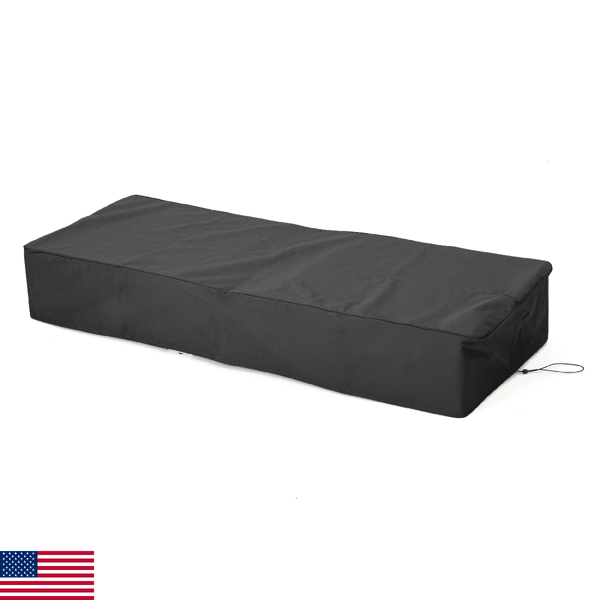 Christopher Knight Home Charlene Outdoor Waterproof Chaise Lounge Cover, Gray - Image 1