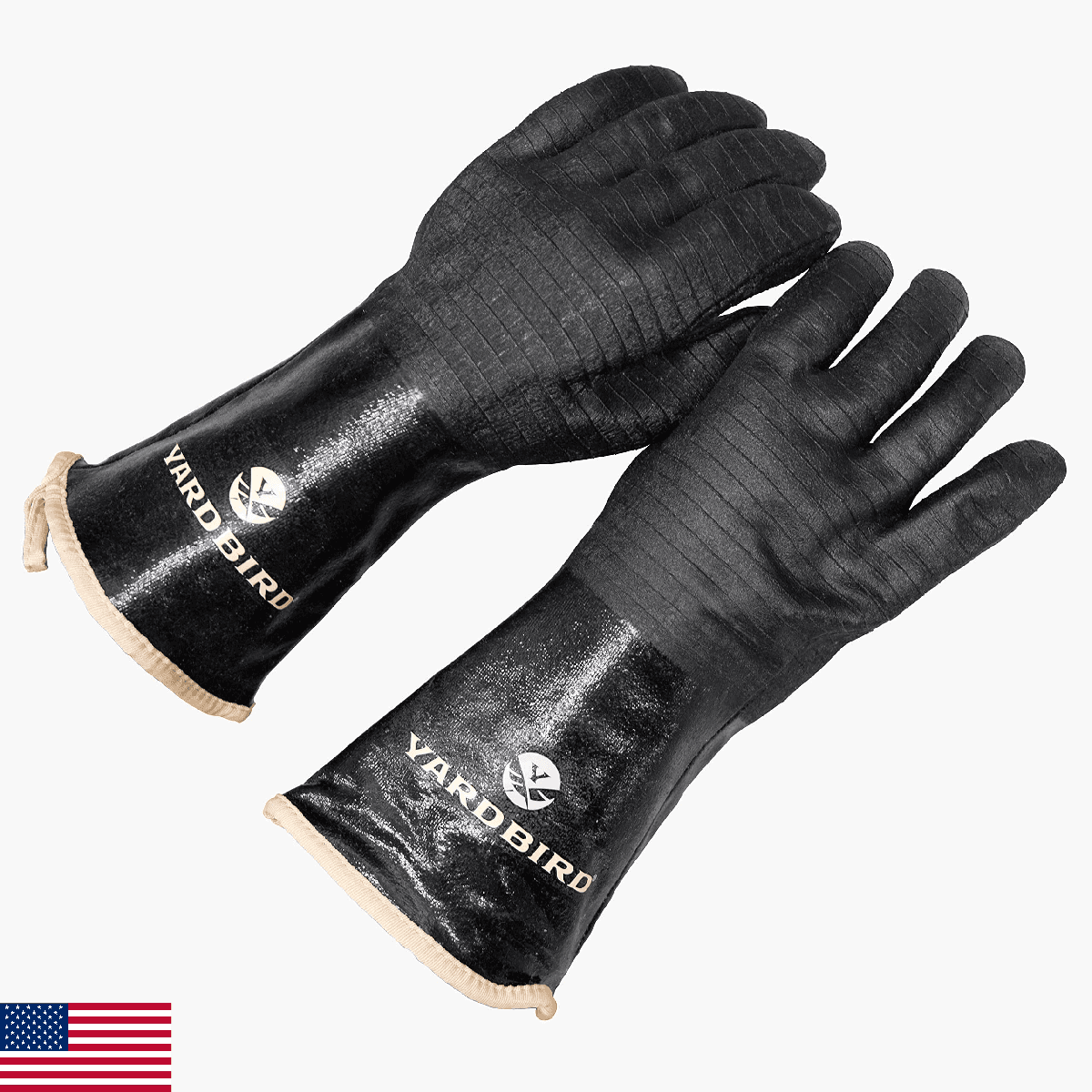 Yardbird 4077501101 Poultry Processing Scalding Gloves 100% Waterproof, Heat Res - Image 1