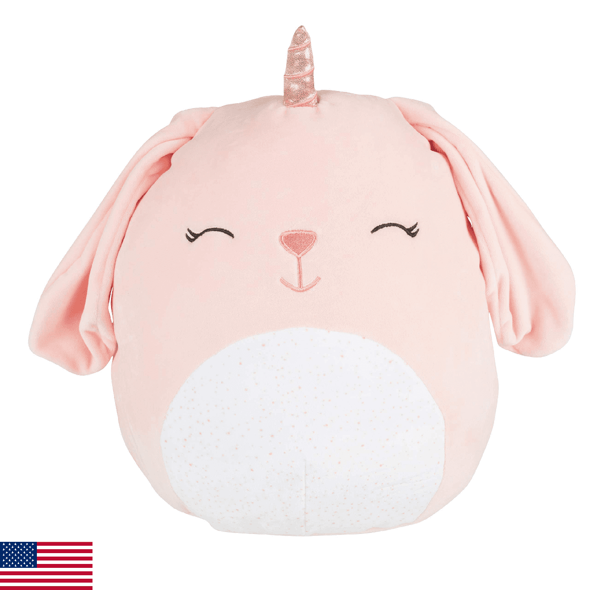 Squishmallows Legacy 12" Pink Easter Bunnycorn Plush - Official Jazwares Stuffed - Image 1