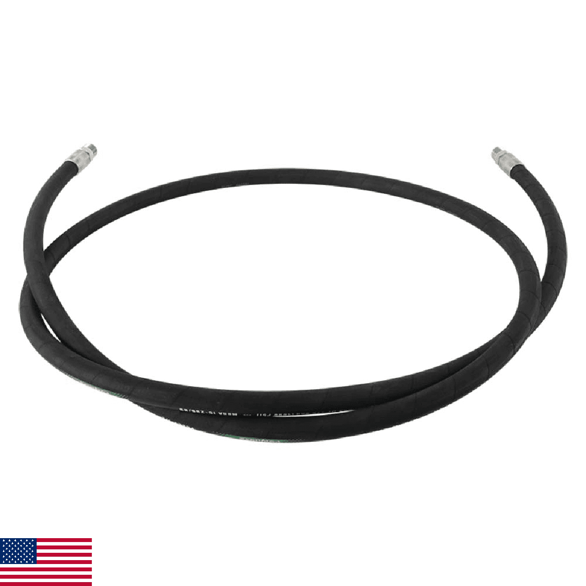 Complete Tractor 3001-0010 Hydraulic Hose 3/8" x 72" R2AT 4780 psi - Image 1