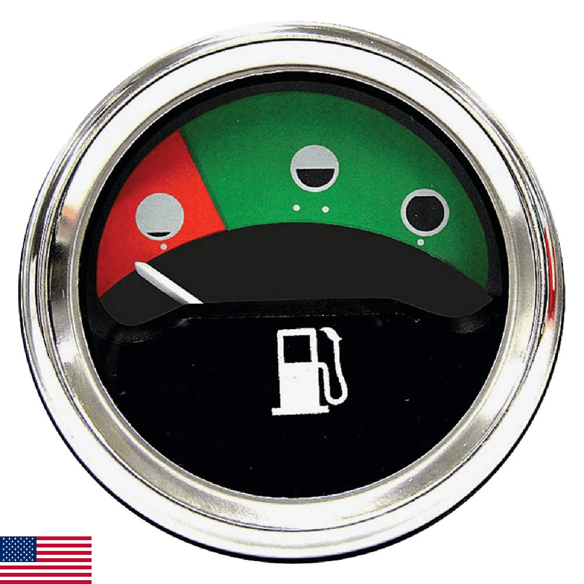 Complete Tractor 1207-0557 Fuel Gauge for Massey Ferguson 20D 230 240 250 - Image 1