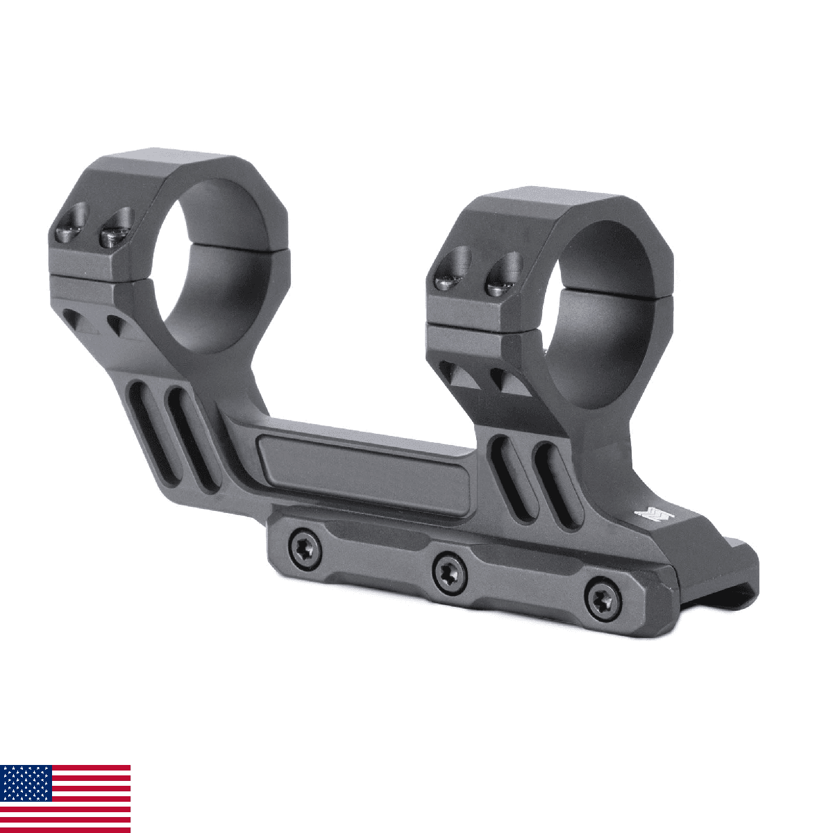 Monstrum Deadlock High Profile 1.93" Scope Mount | 30mm - Image 1