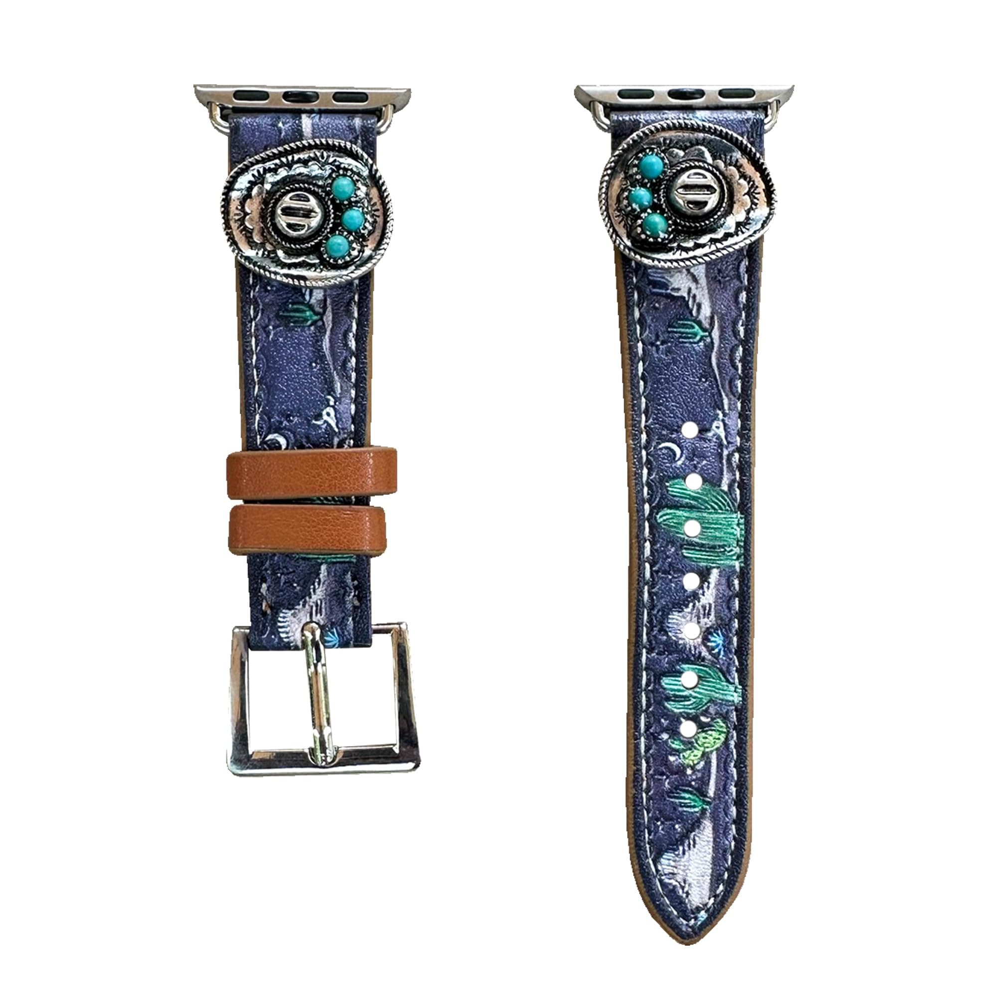 Wonderent Western Watchband for Apple Watch 38-45mm Series 1-9 & SE - Image 1