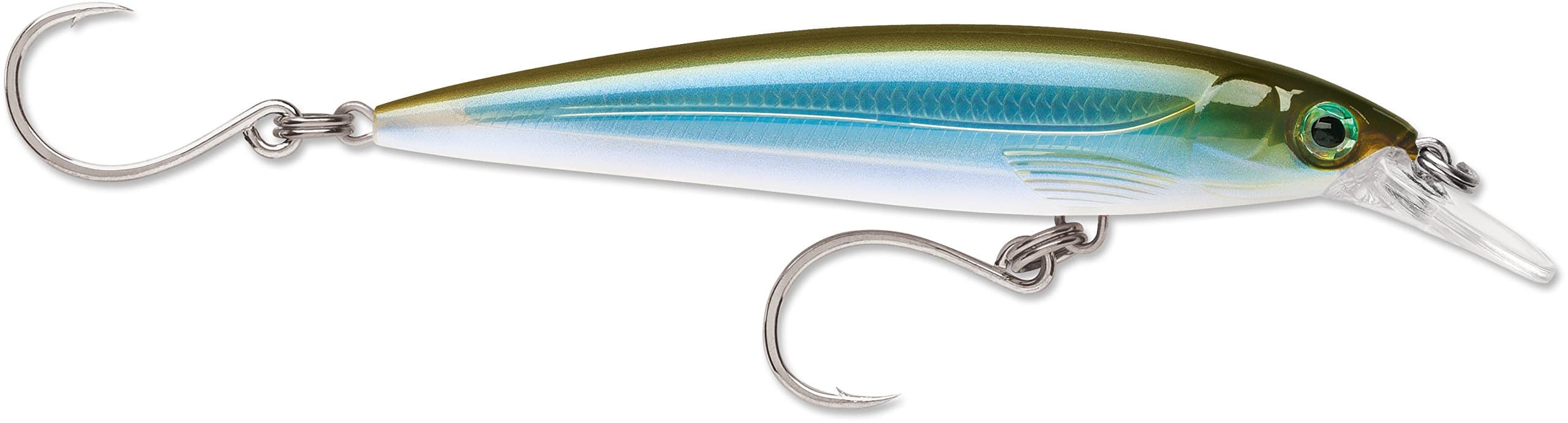 Rapala X-Rap Long Cast 12 Fishing Lure, Moss Back Shiner - Image 1