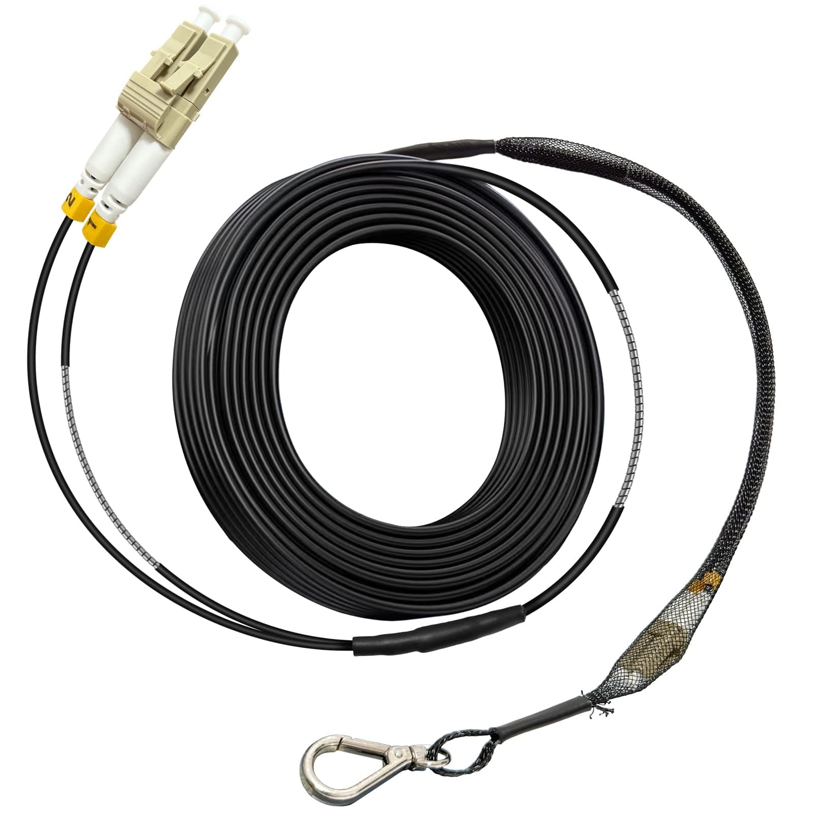 Bangun 10M OM3 LC to LC Outdoor Armored Fiber Optic Cable 10Gb Giga - Image 1