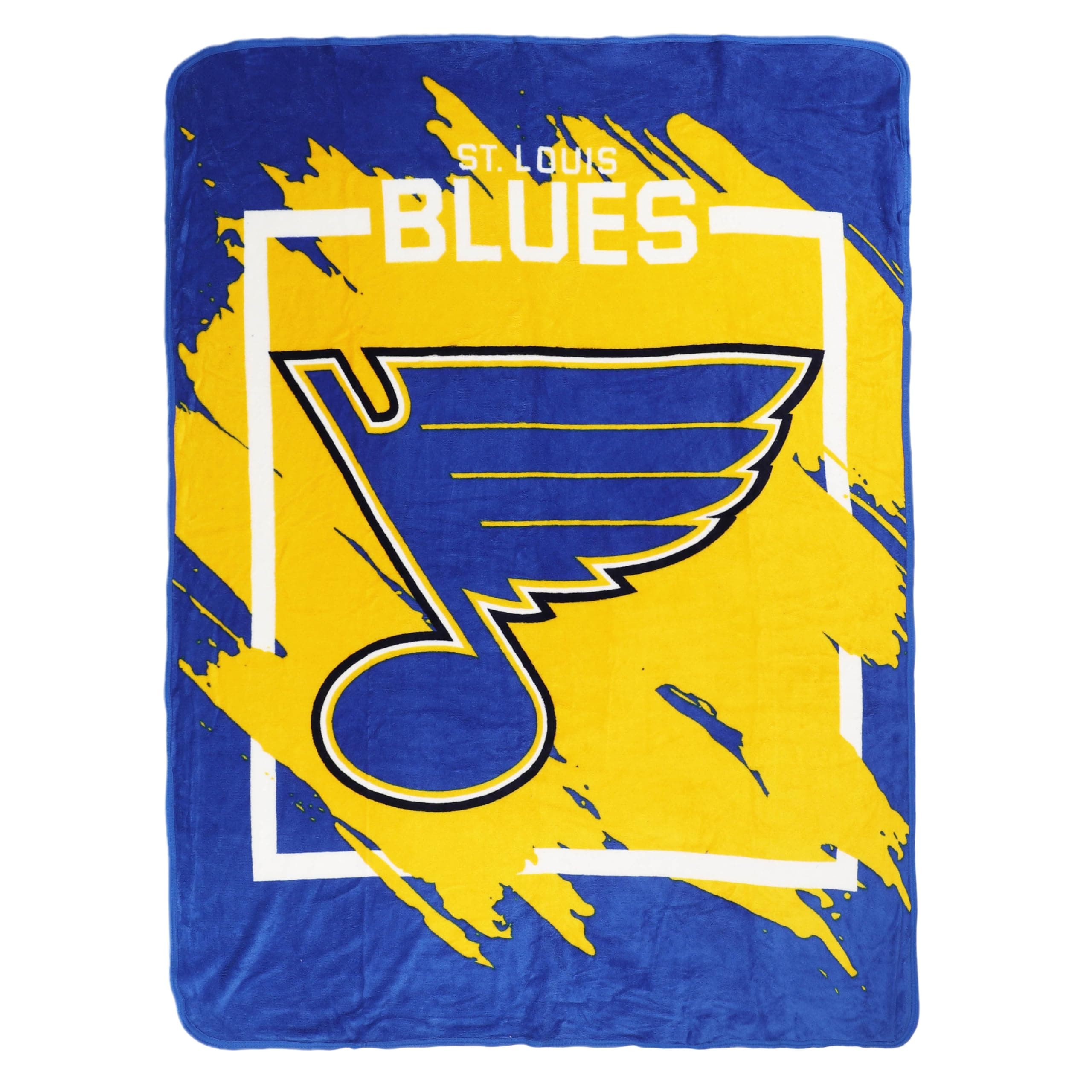 Northwest NHL St. Louis Blues Micro Raschel Throw Blanket 46" x 60" - Image 1