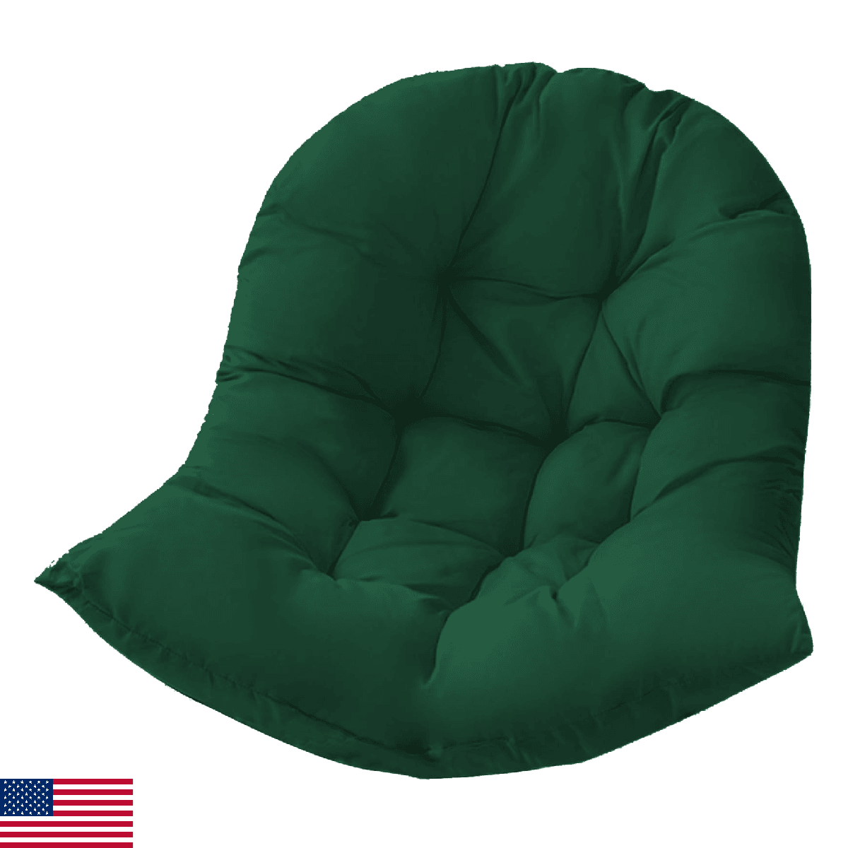 Samtiny Hammock Swing Chair Cushion Pillow, Soft Hanging Basket Seat Pad - Image 1