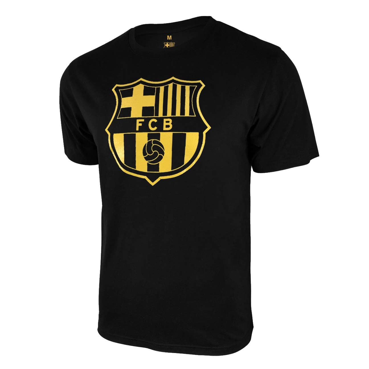 Icon Sports Barcelona FC Soccer Tee - Officially Licensed Unisex Adult Cotton Sh - Image 1