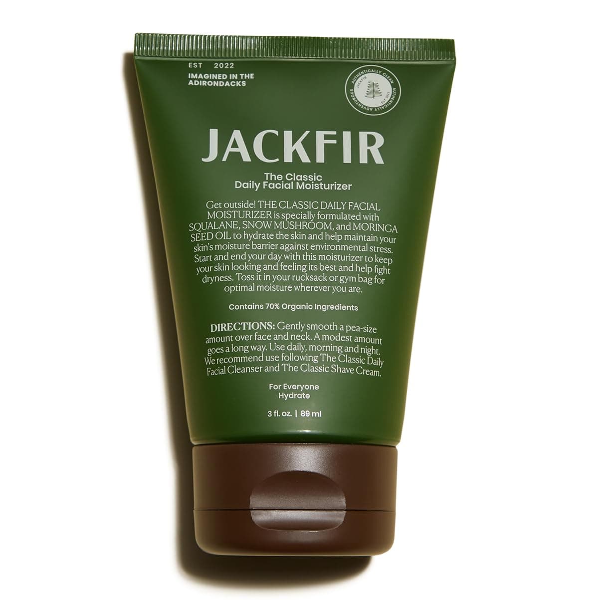 Jackfir The Classic Daily Facial Moisturizer for Men, Hydrating Face Cream - Image 1