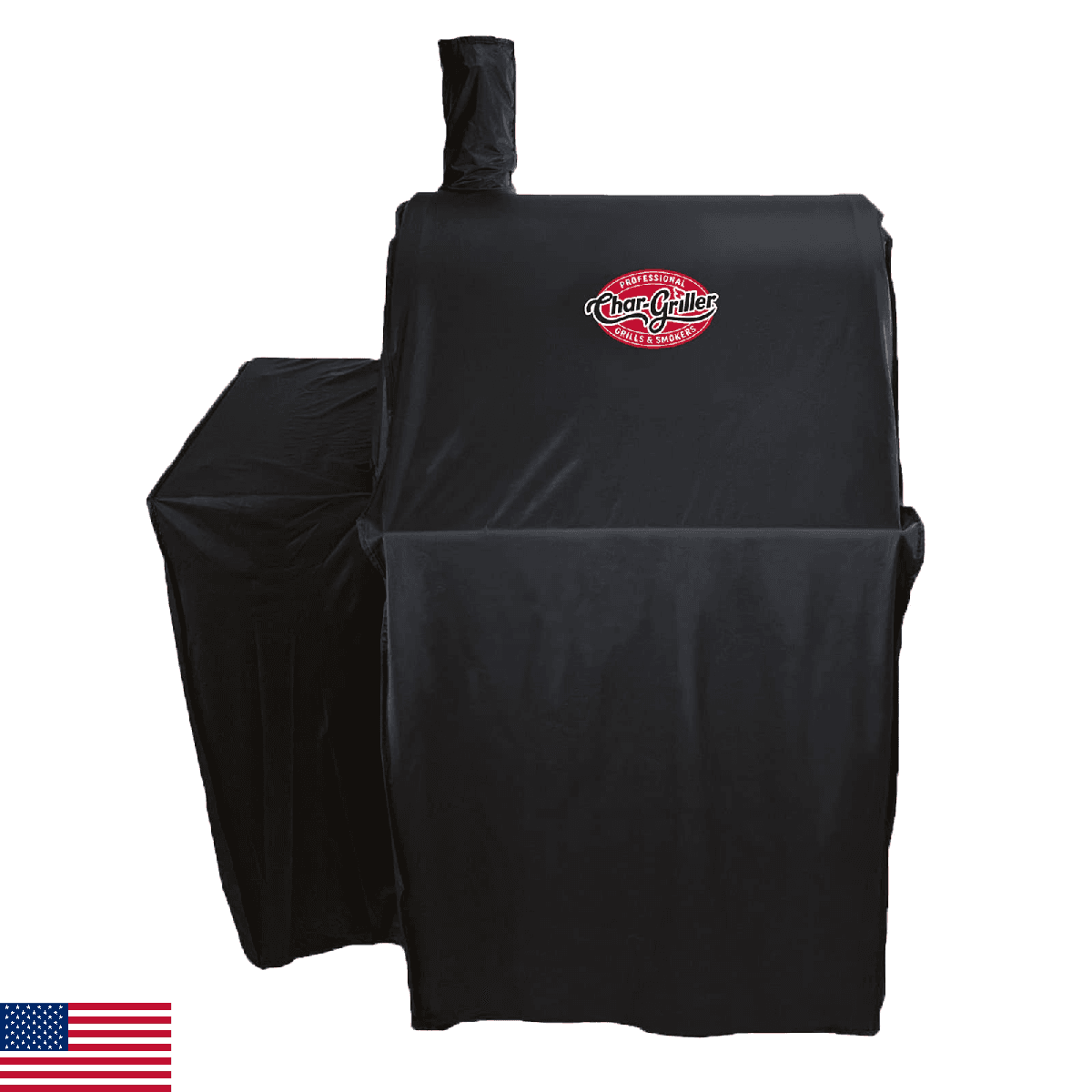 Char-Griller 2323 Wrangler Charcoal Grill Cover, Black - Image 1
