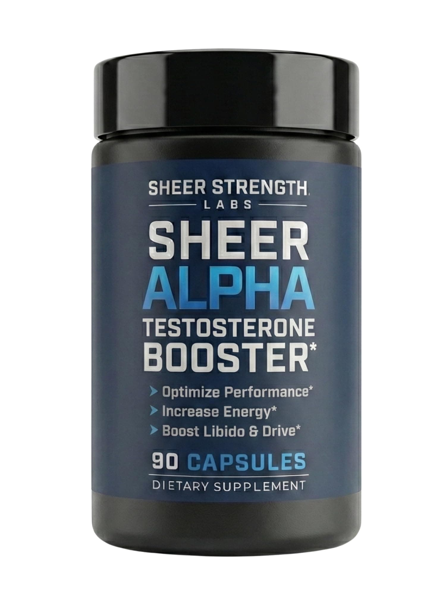 Testosterone Booster for Men - Sheer Alpha T-Booster - Clinically Backed Dose - Image 1