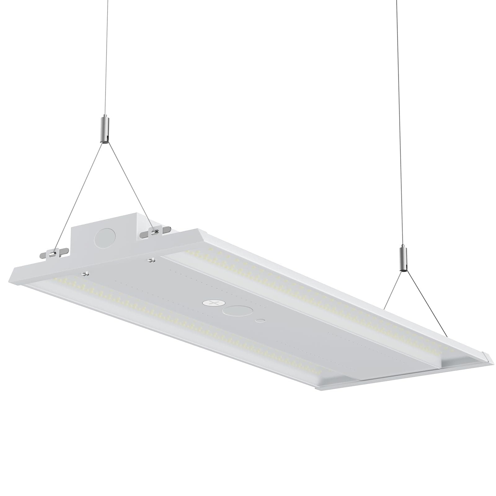 JC-LGL 130W LED Linear High Bay Light 19500LM Dimmable 120-277V Warehouse Worksh - Image 1