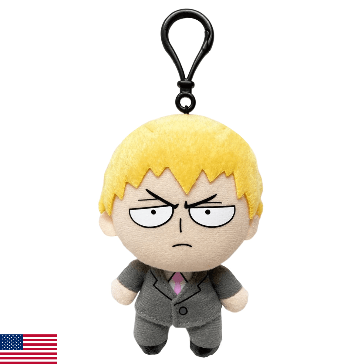 Mob Psycho 100 Arataka Plush 5" H Multi-Colored Collectible for Ages 15+ - Image 1