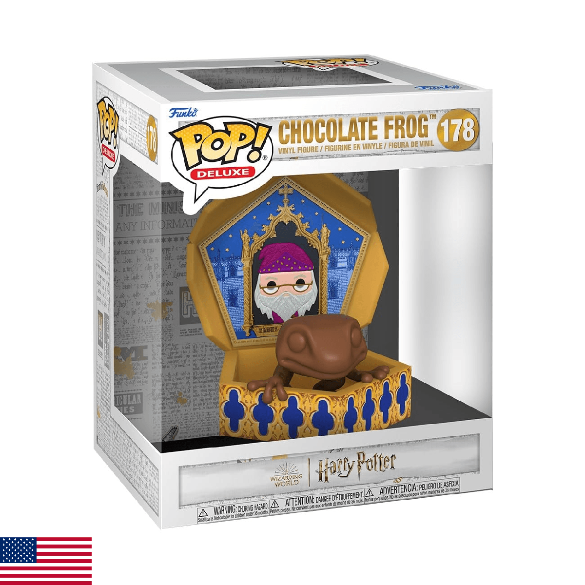 Funko Pop Deluxe: Harry Potter - Chocolate Frog - Collectable Vinyl Figure - Gif - Image 1
