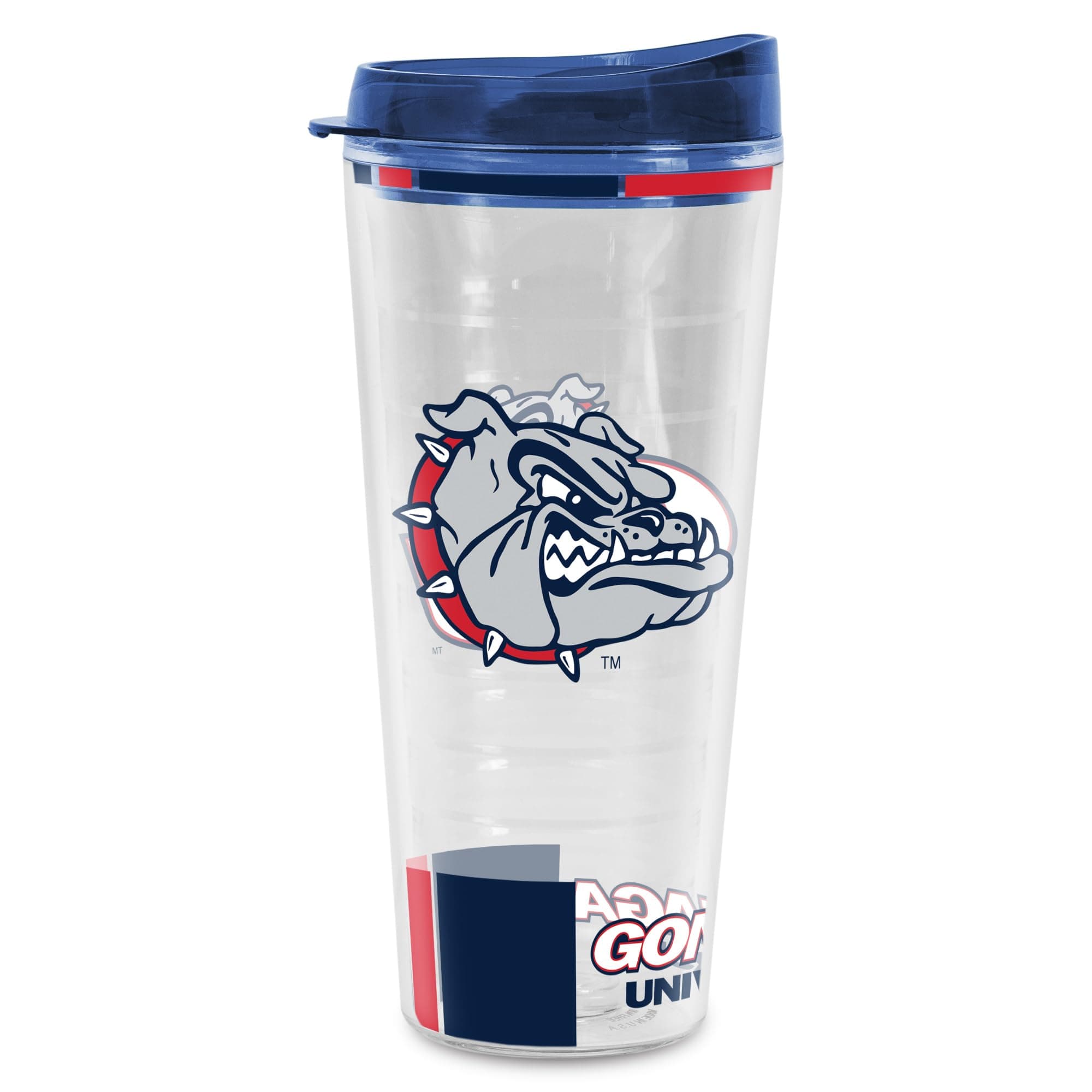 Rico NCAA Gonzaga Bulldogs Zags 20oz Tritan Travel Tumbler - Image 1