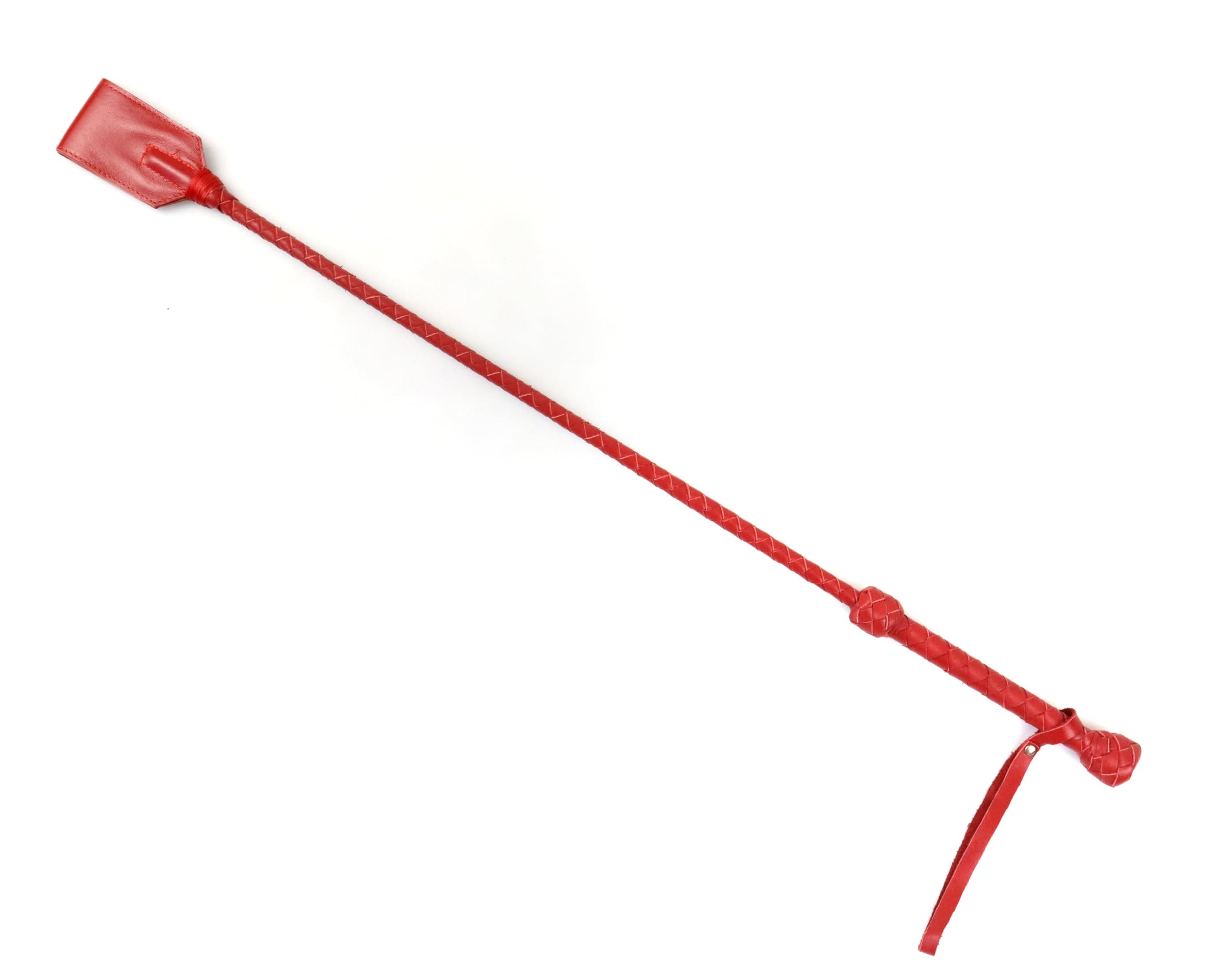 MarquiseDeBliss Leather Riding Crop - Handcrafted 20" or 29" Equestrian - Image 1