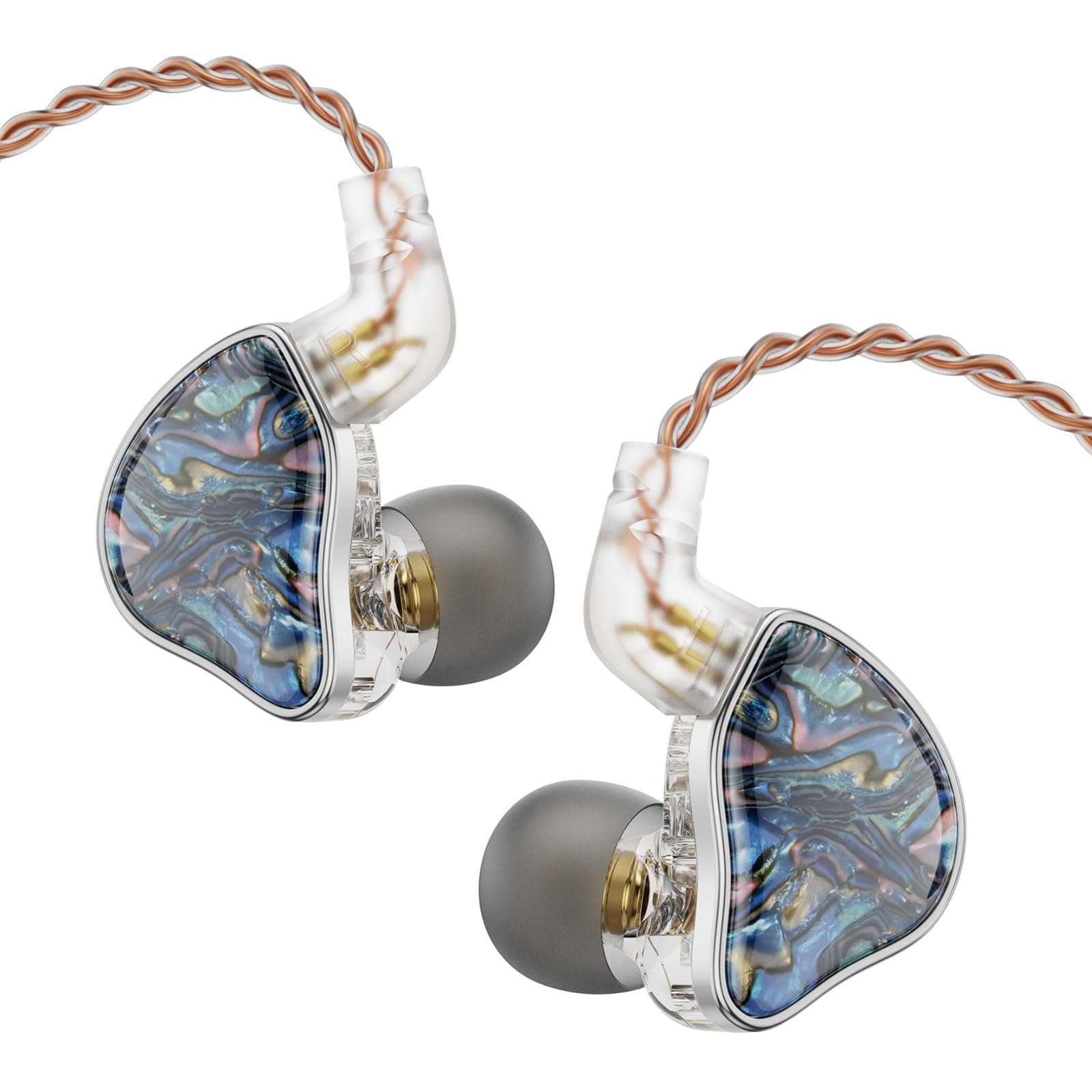 NICEHCK DB2 IEM Earphones Without Microphone Resin 1BA 1DD Hybrid In Ear Monitor - Image 1