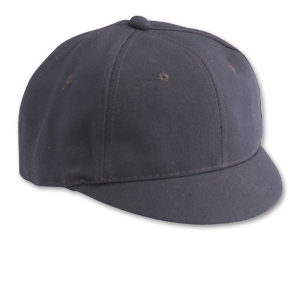 Umpire Short Bill Cap - Navy - Polywool - Adjustable 6 7/8" - 7 1/4" - Image 1