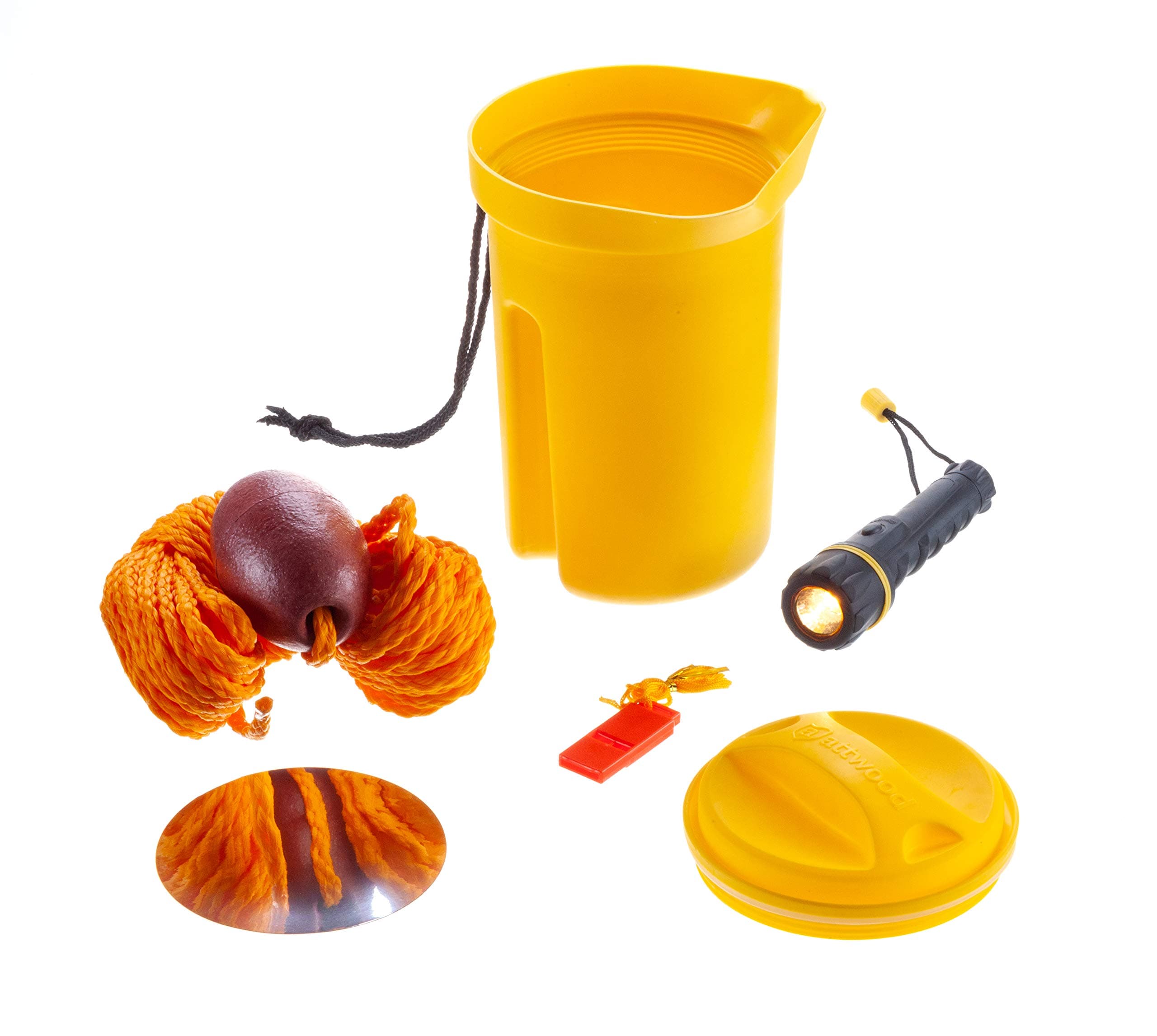 Attwood Bailer Safety Kit - Flashlight, Whistle, Bailer & Line - Canadian Approv - Image 1