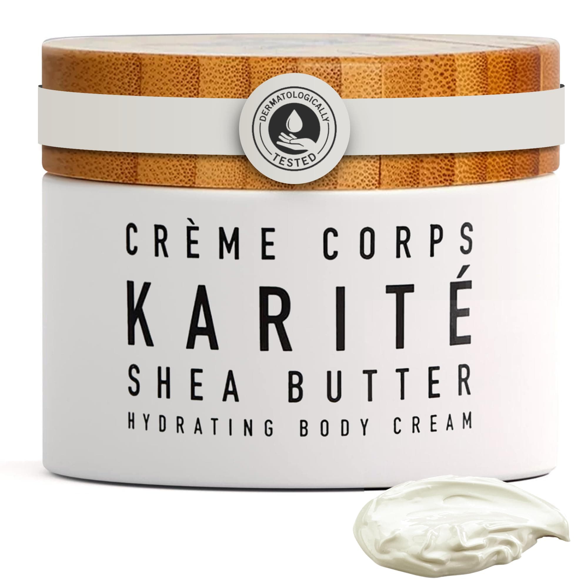 Karité Shea Butter Body Cream - Hydrating Moisturizer for Dry & Sensitive Skin - Image 1