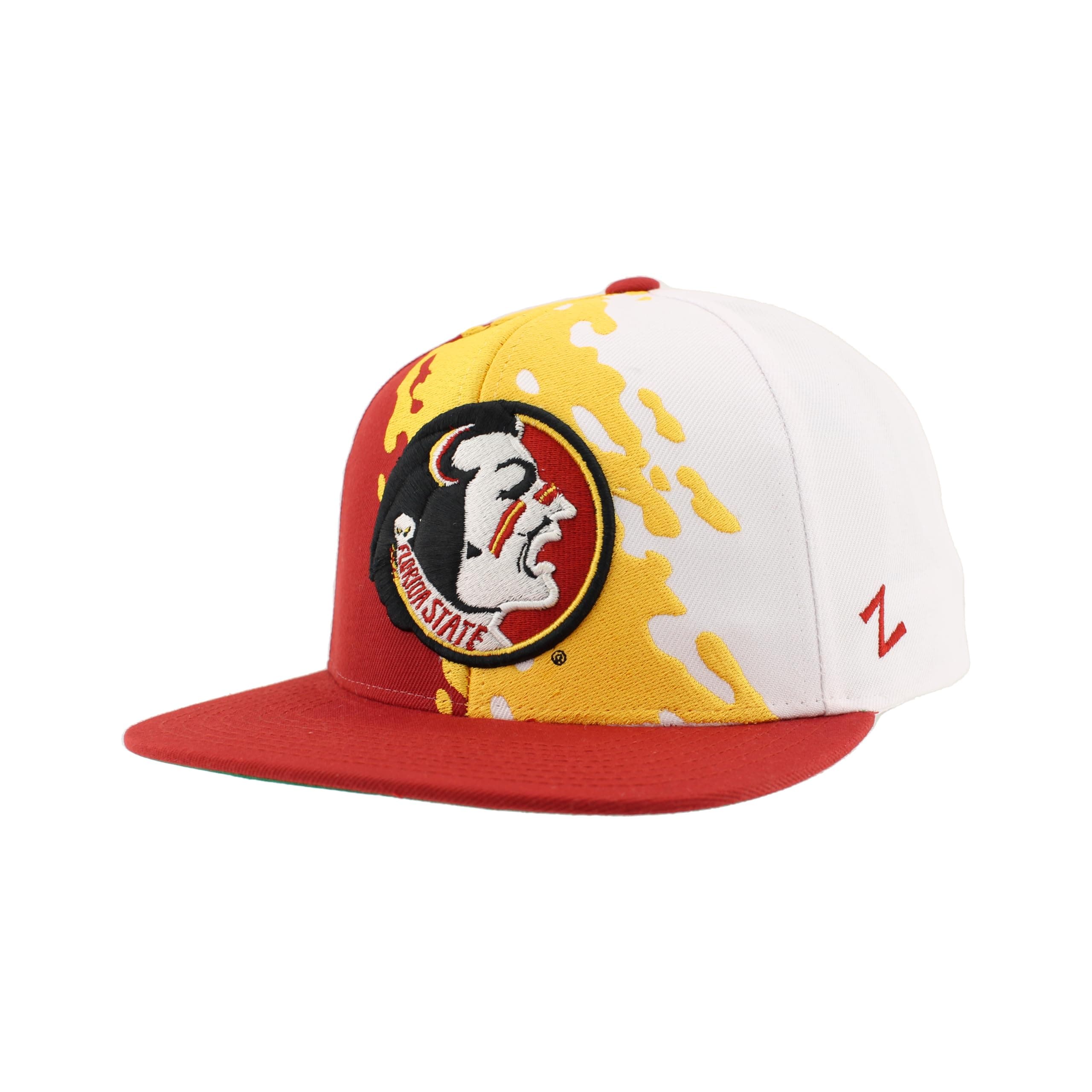 Florida State Seminoles NCAA Officially Licensed Hat Flat Snapback Z11 Retro Pai - Image 1