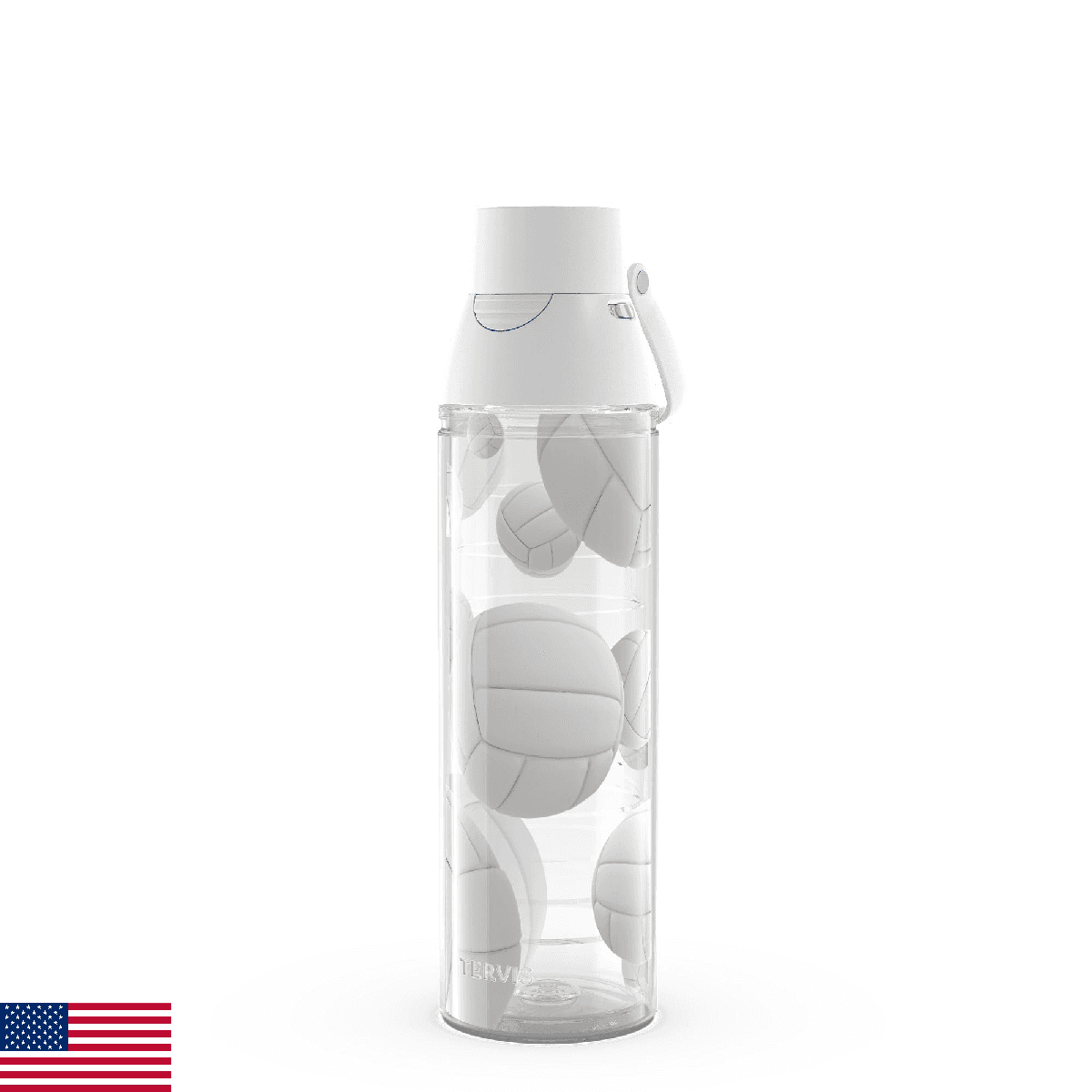 Tervis Serving It Up Volleyball Made in USA Double Walled Insulated Tumbler Trav - Image 1