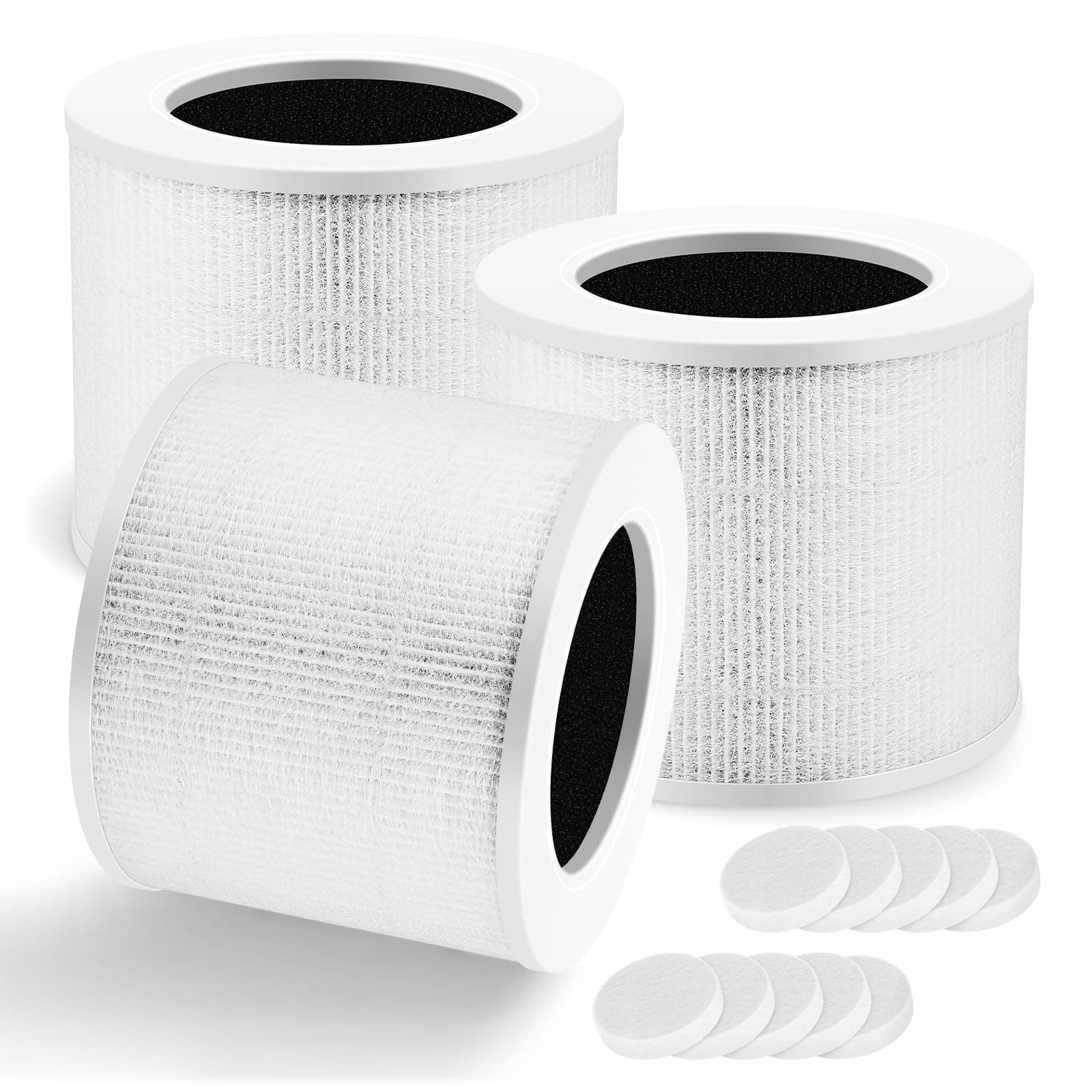 Core Mini Filter Replacement Pack 2 Compatible with LEVOIT Core Mini Air Purifie - Image 1