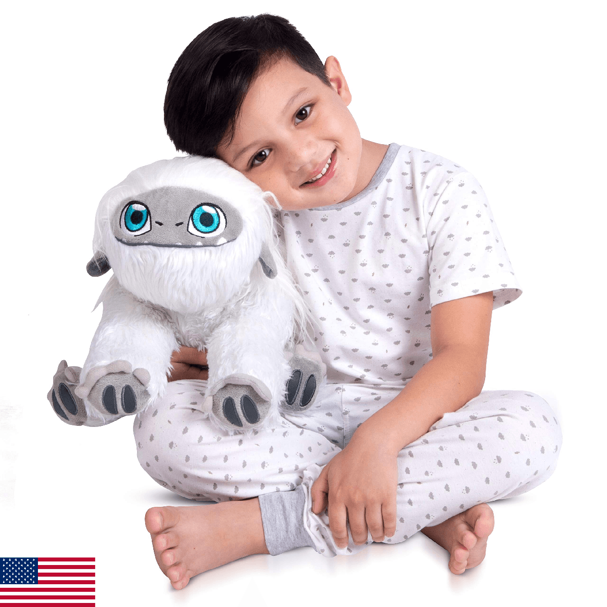 Franco Kids Soft Plush Cuddle Pillow Buddy - Abominable Yeti Everest - Image 1