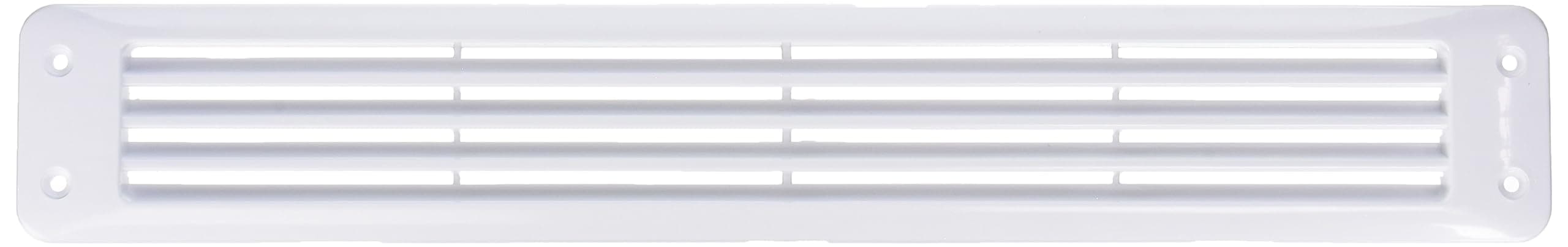 Attwood 6031497 White Flush Louvered Vent - Marine Boat - Image 1