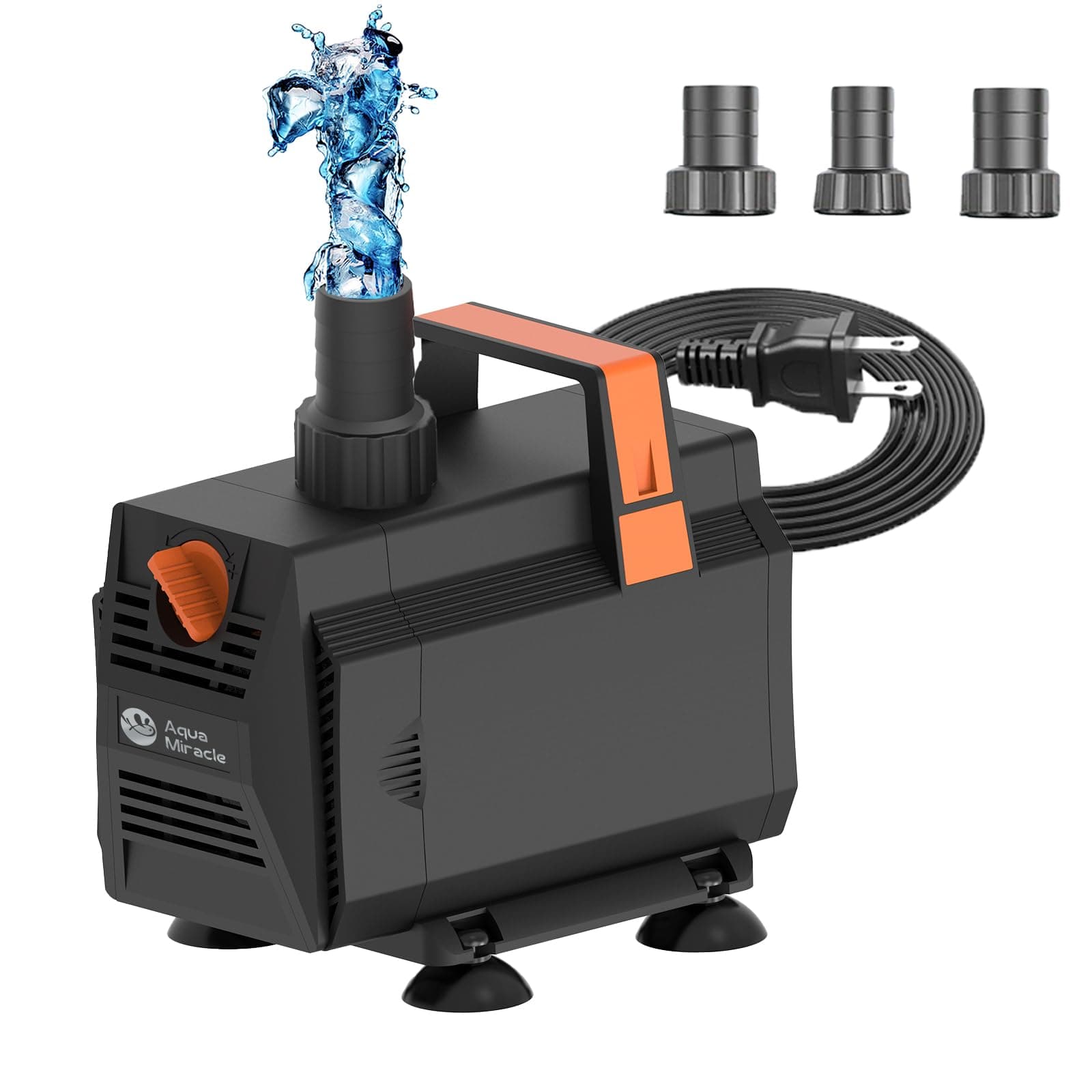 AquaMiracle 1200GPH Submersible Water Pump Pond Pump(4500L/H, 70W), Water Founta - Image 1