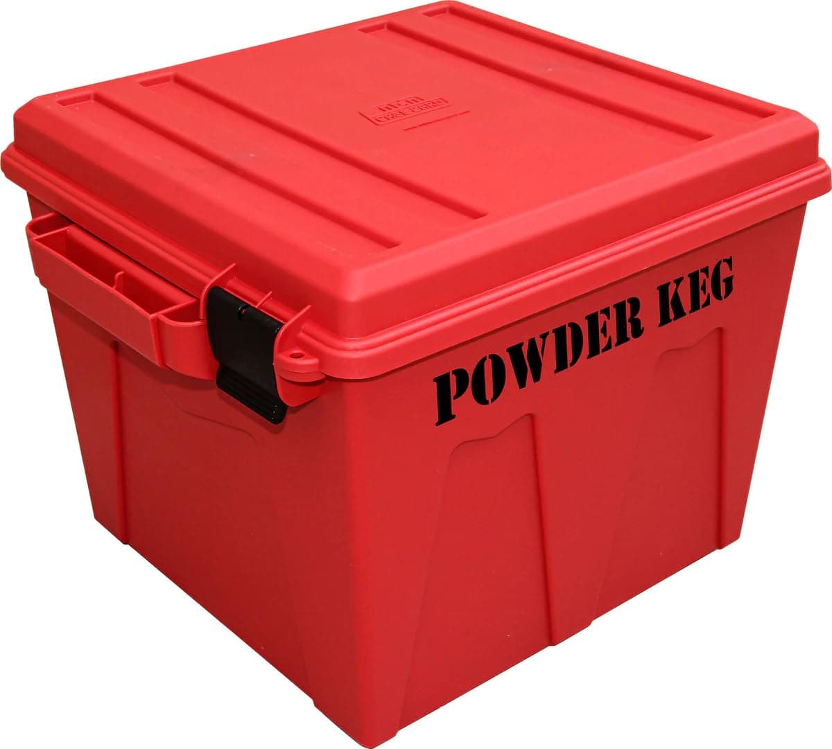 MTM PK12 Reloading Powder Storage Container, Powder Keg, USA Made, Red - Image 1