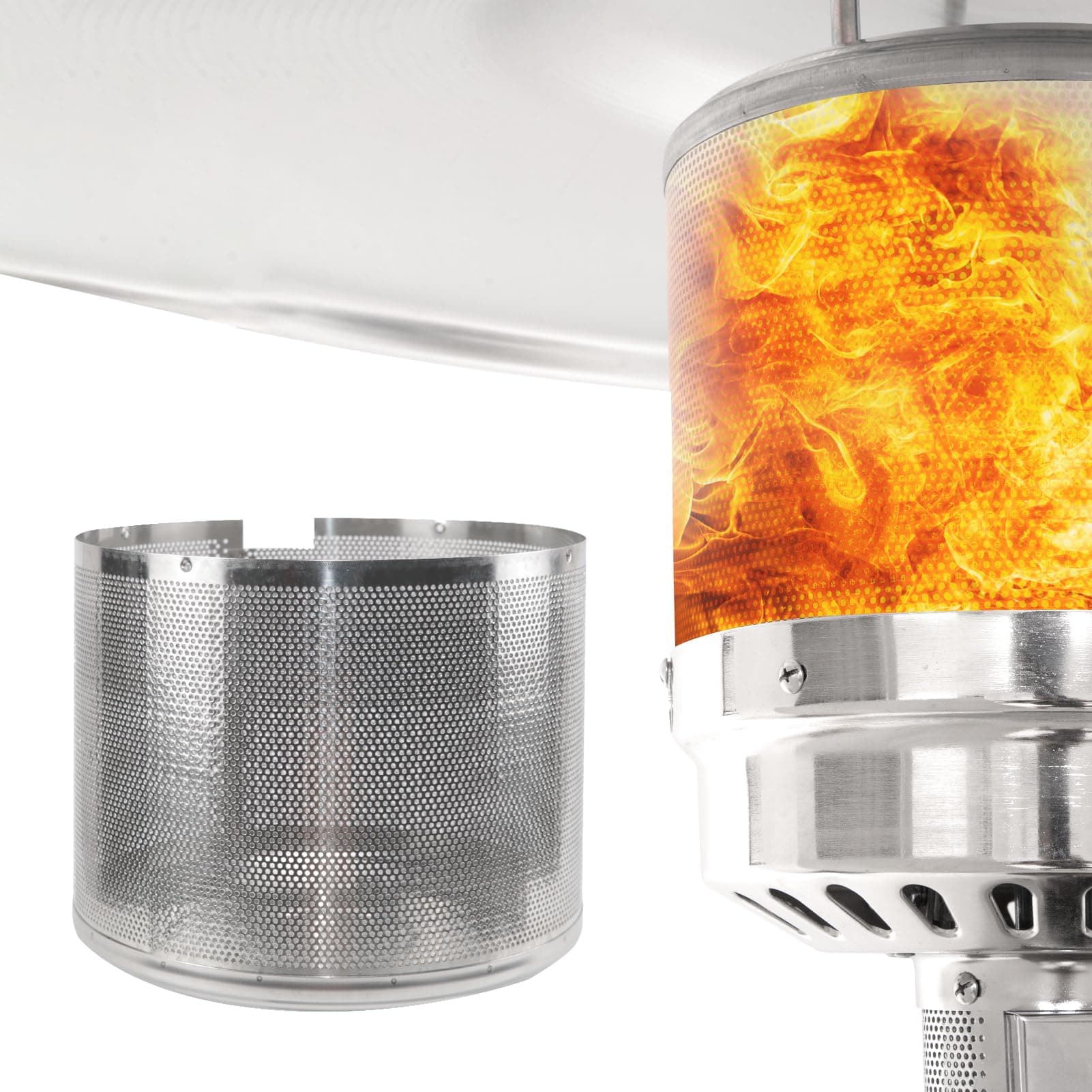 elysia Patio Heater Burner Net Cover Replacement Parts 304 Stainless Steel Doubl - Image 1