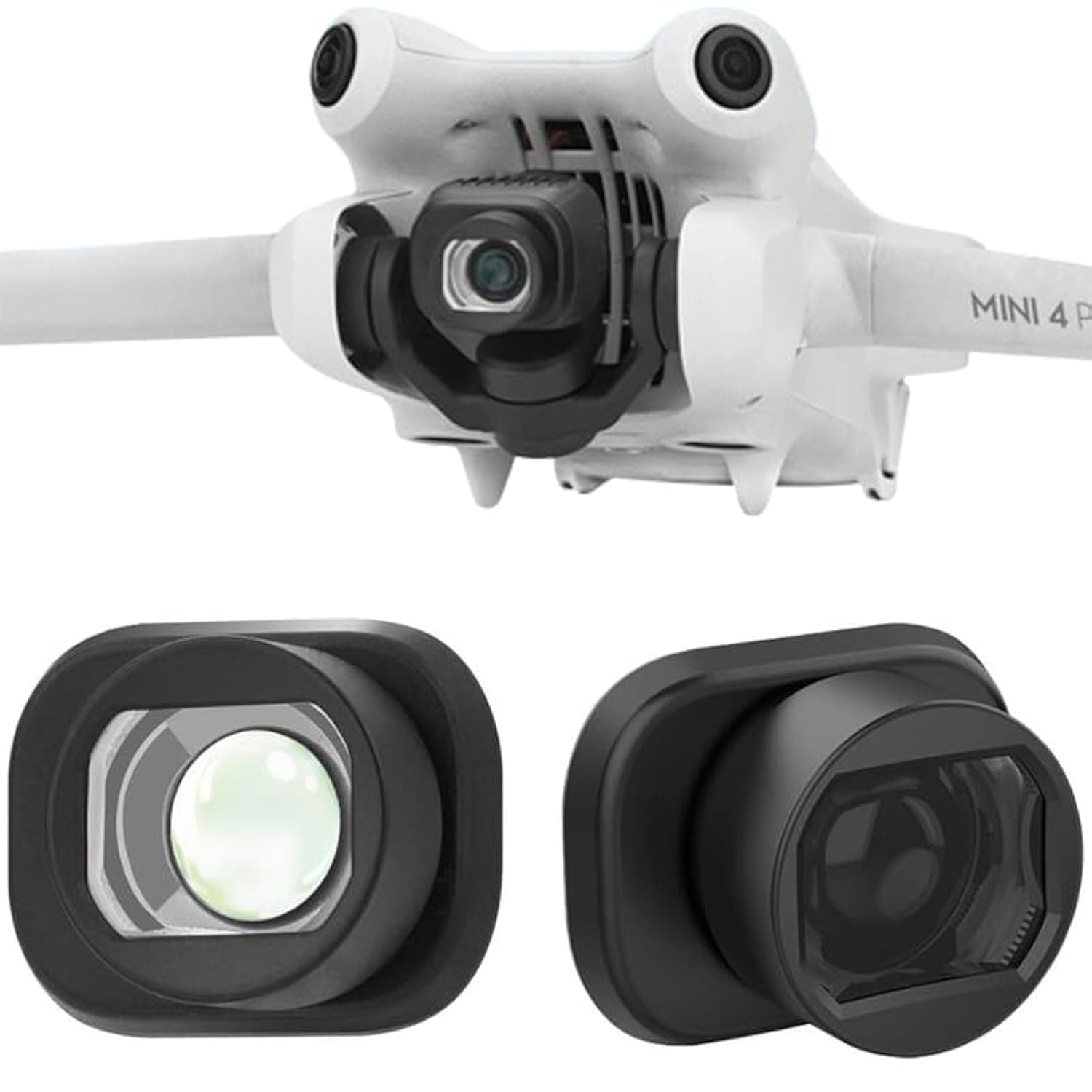 Coyktonty Mini 4 Pro Wide-Angle Lens for DJI Mini 4 Pro,Expands Shooting Range b - Image 1