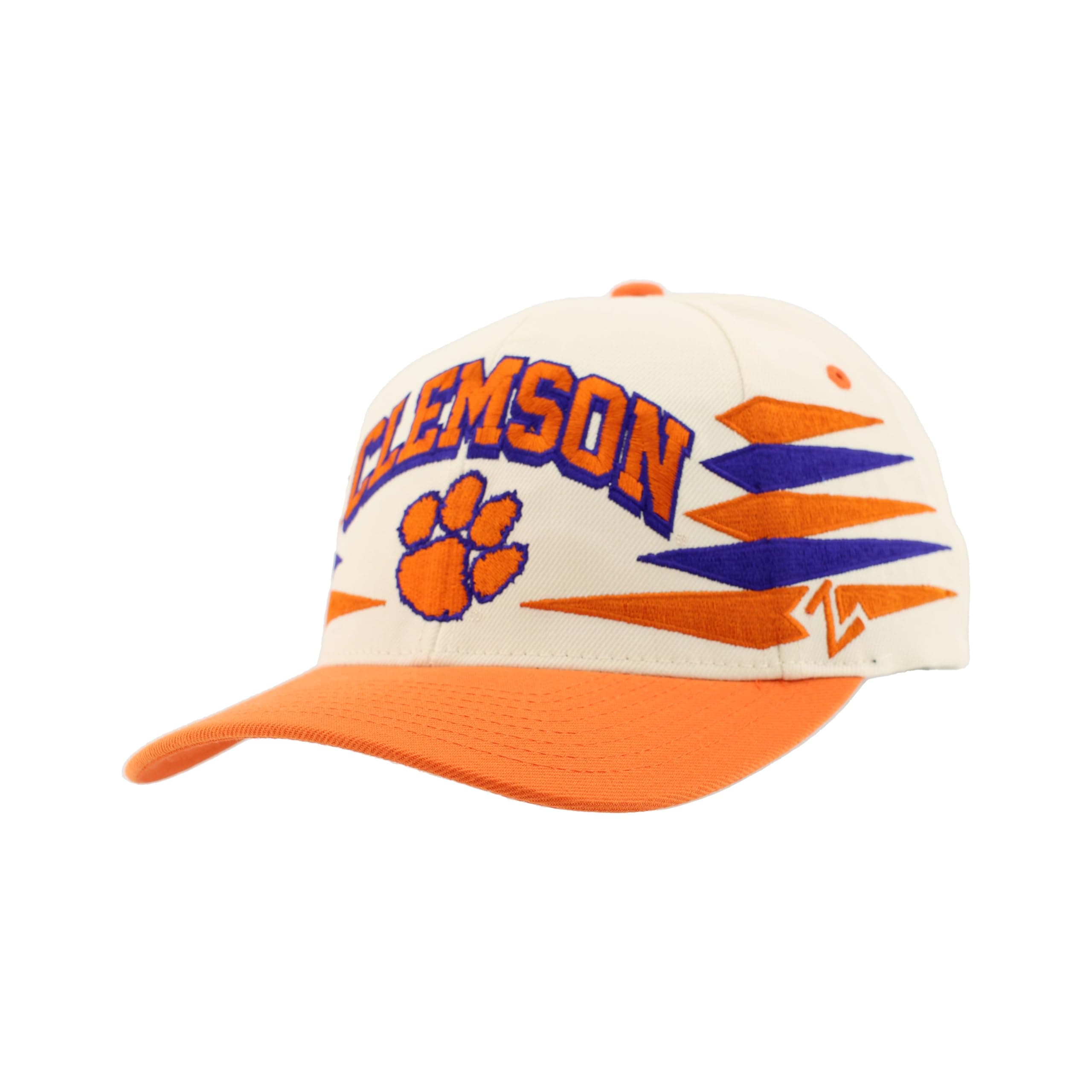 Clemson Tigers NCAA Officially Licensed Hat Competitor Retro Diamond - Image 1