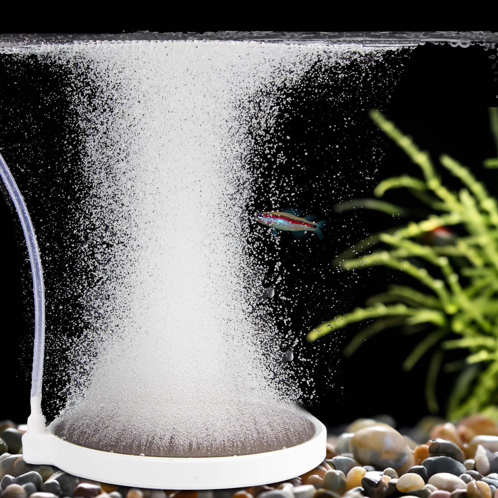 BLOTFISH 6" Silent Nano Bubble Air Stone for Fish Tank - High Dissolved O2 - Image 1