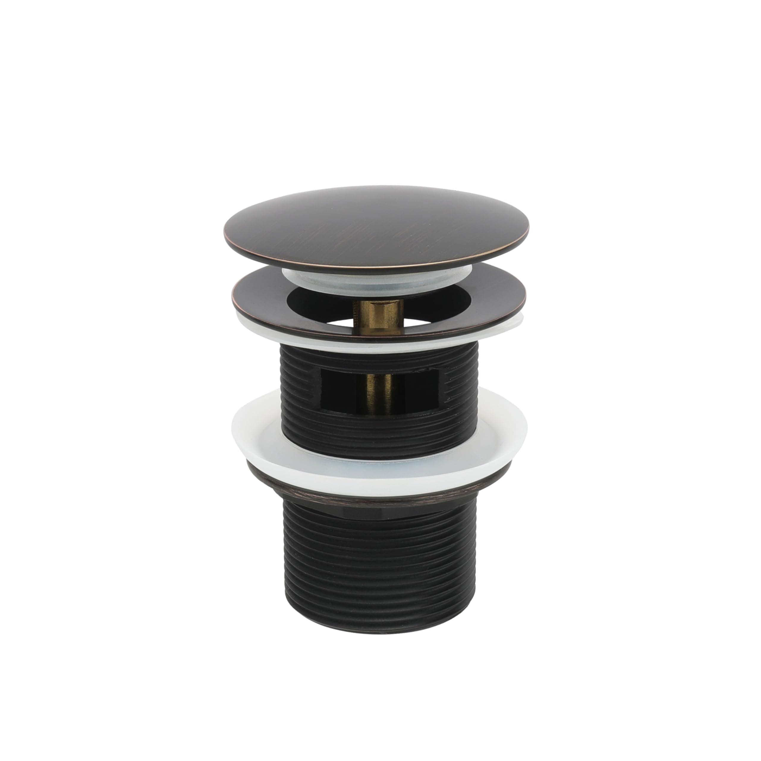 Freestanding Bathtub Drain Pop-up Stopper Oil Rubbed Bronze Compatible Most - Image 1