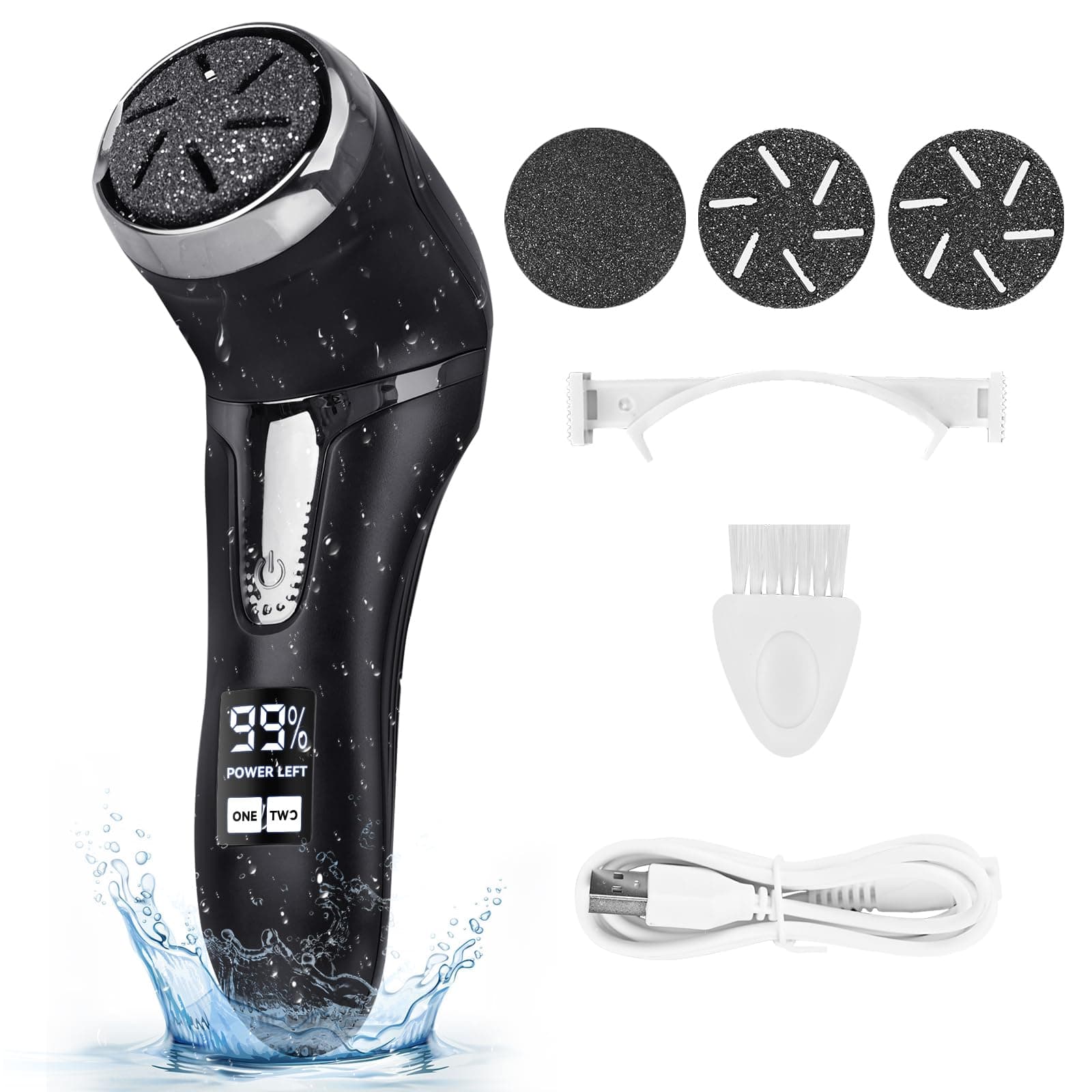 Nicebirdie Electric Callus Remover for Feet, Vacuum, Portable Pedicure Tools - Image 1