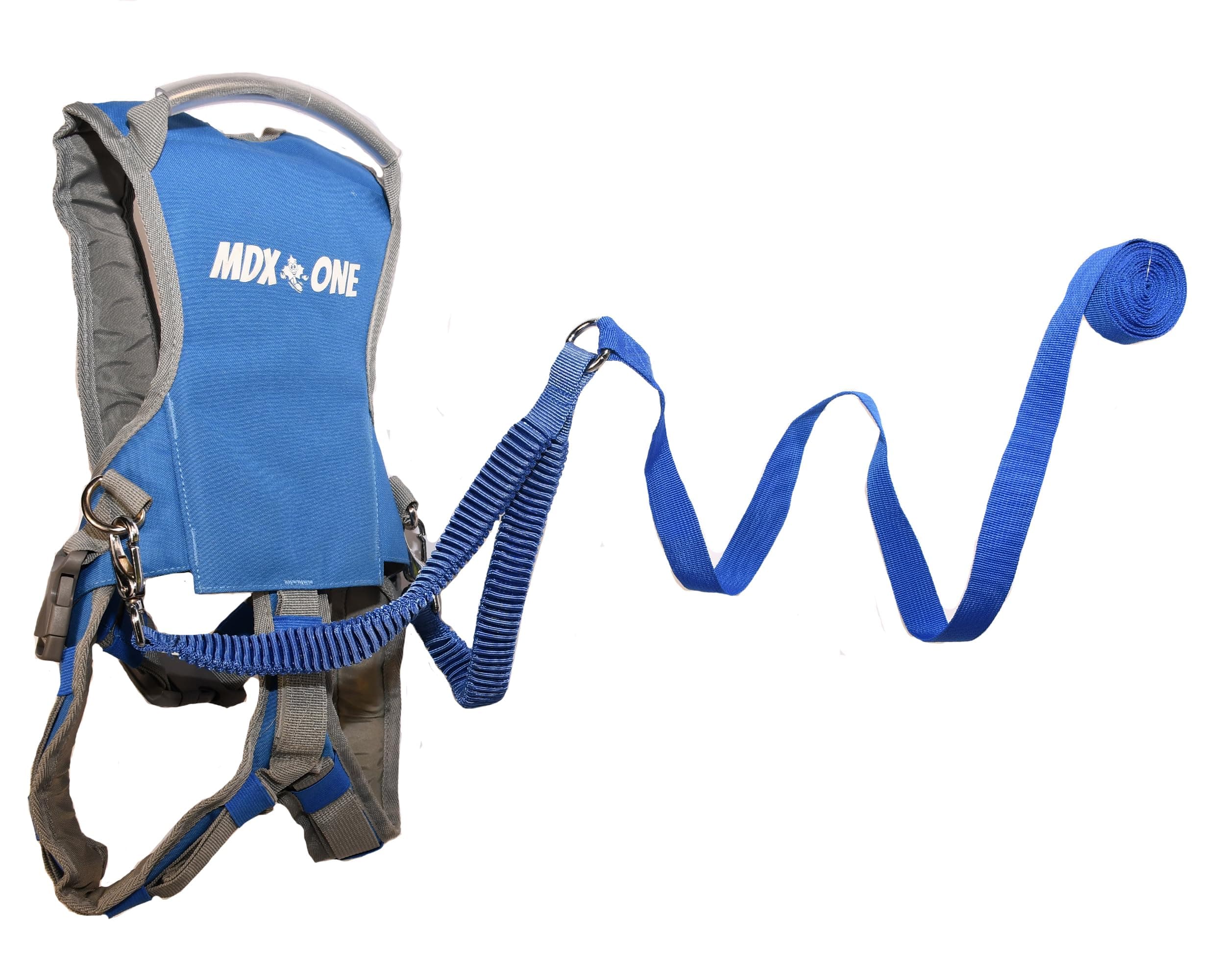 MDXONE Kids SKI Trainer Harness, Absorb Bungees 9' Rope, Removable Leash - Image 1