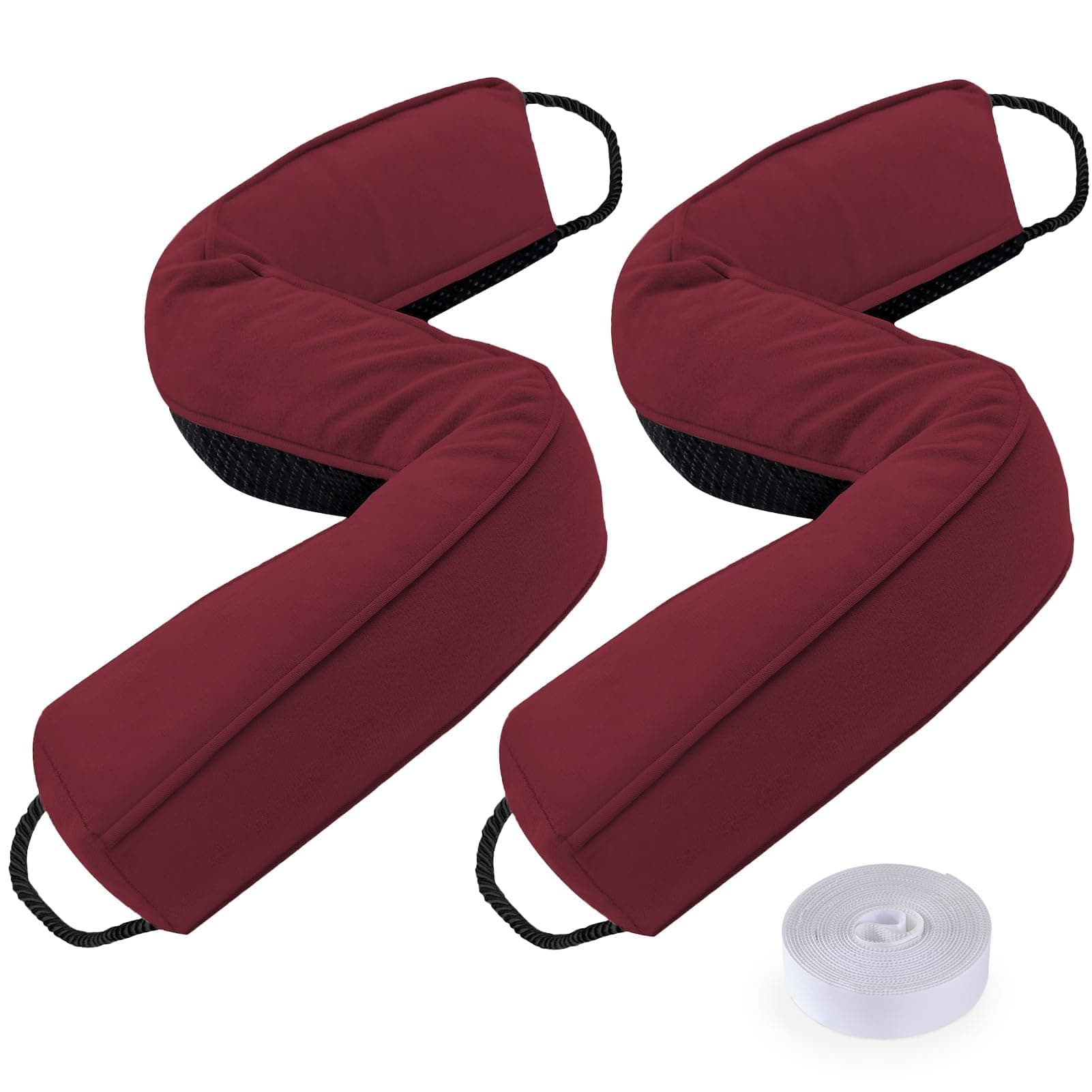 Sunolga 2x 36" 2.2LB Weighted Door Draft Stopper Glass Beads All-Season - Image 1