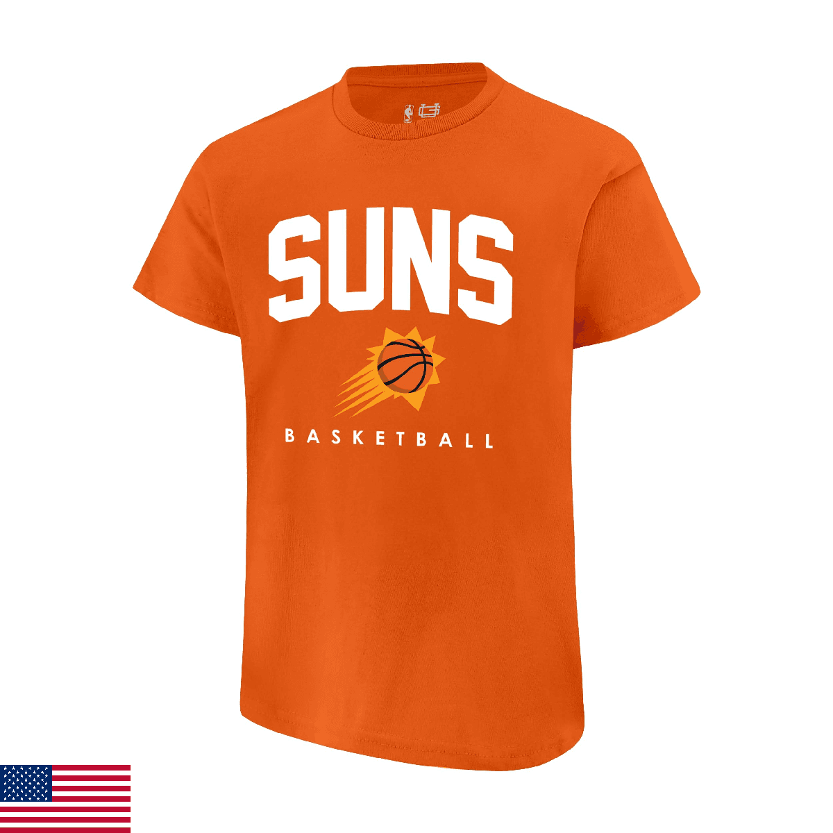 Ultra Game Men's NBA Phoenix Suns Teamster Short Sleeve T-Shirt - Image 1