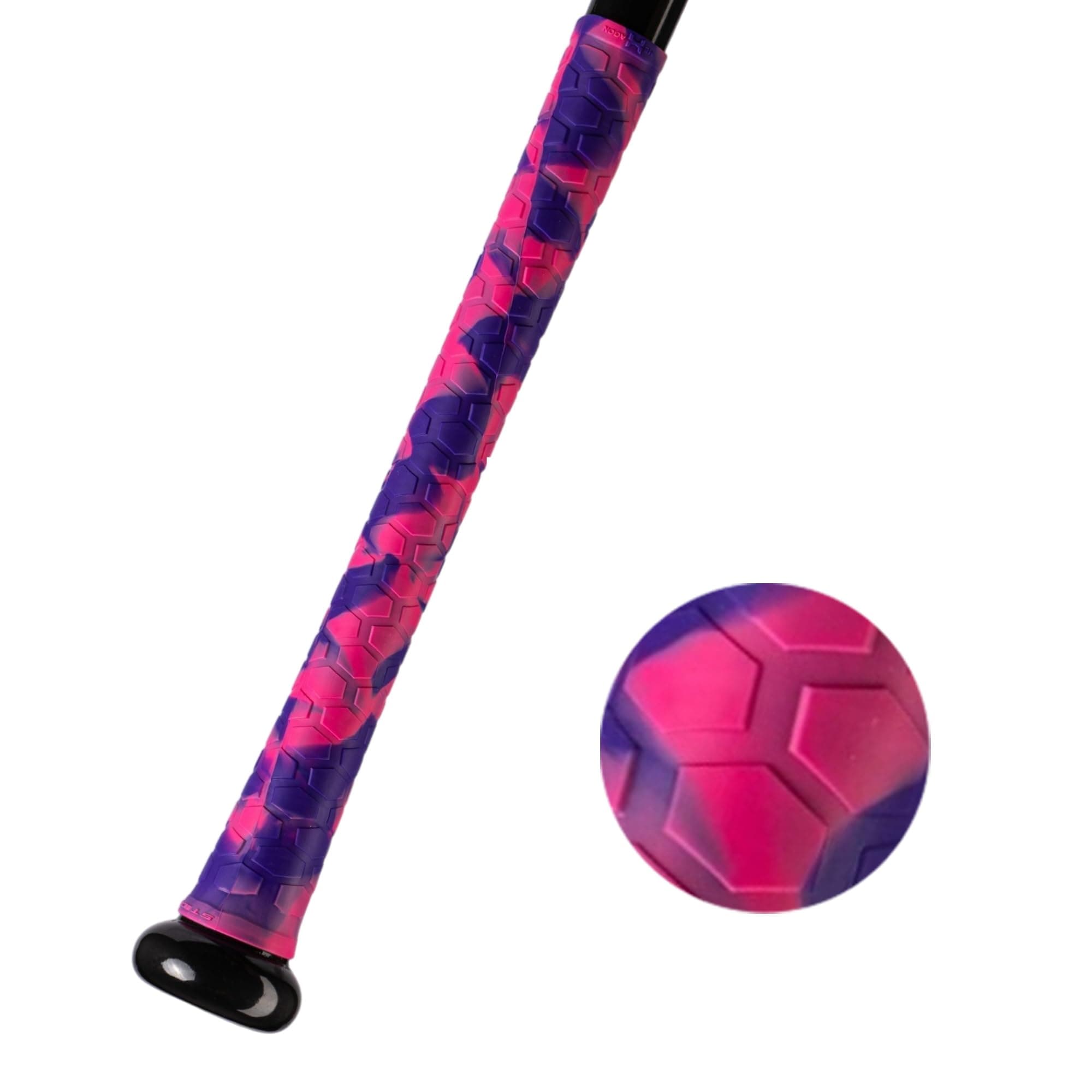 StickGrip Hexagon Series Advanced Baseball Softball Bat Grip - Easy Install - Image 1