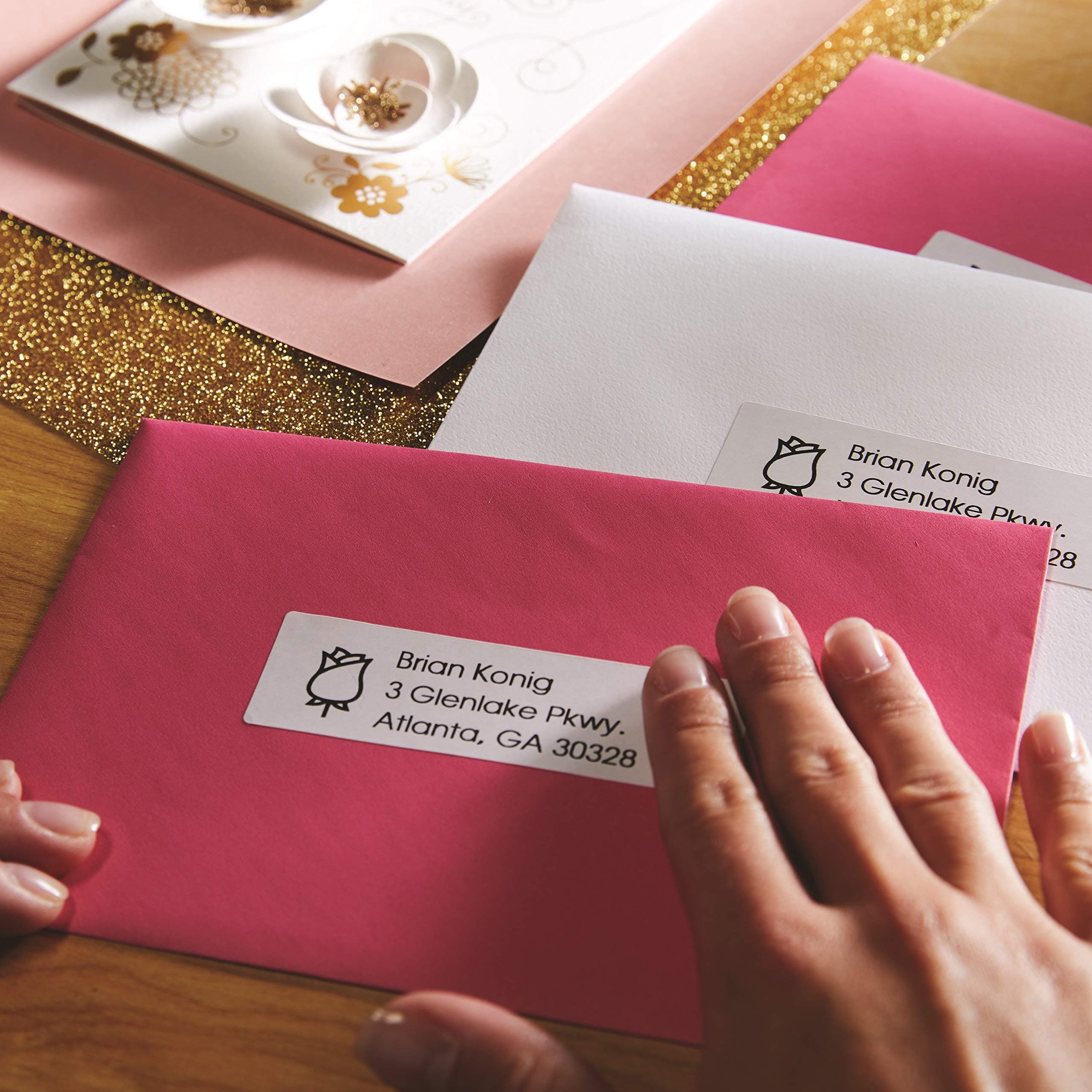 DYMO Authentic LW White Mailing Address Labels, DYMO Labels for LabelWriter Labe - Thumbnail 2