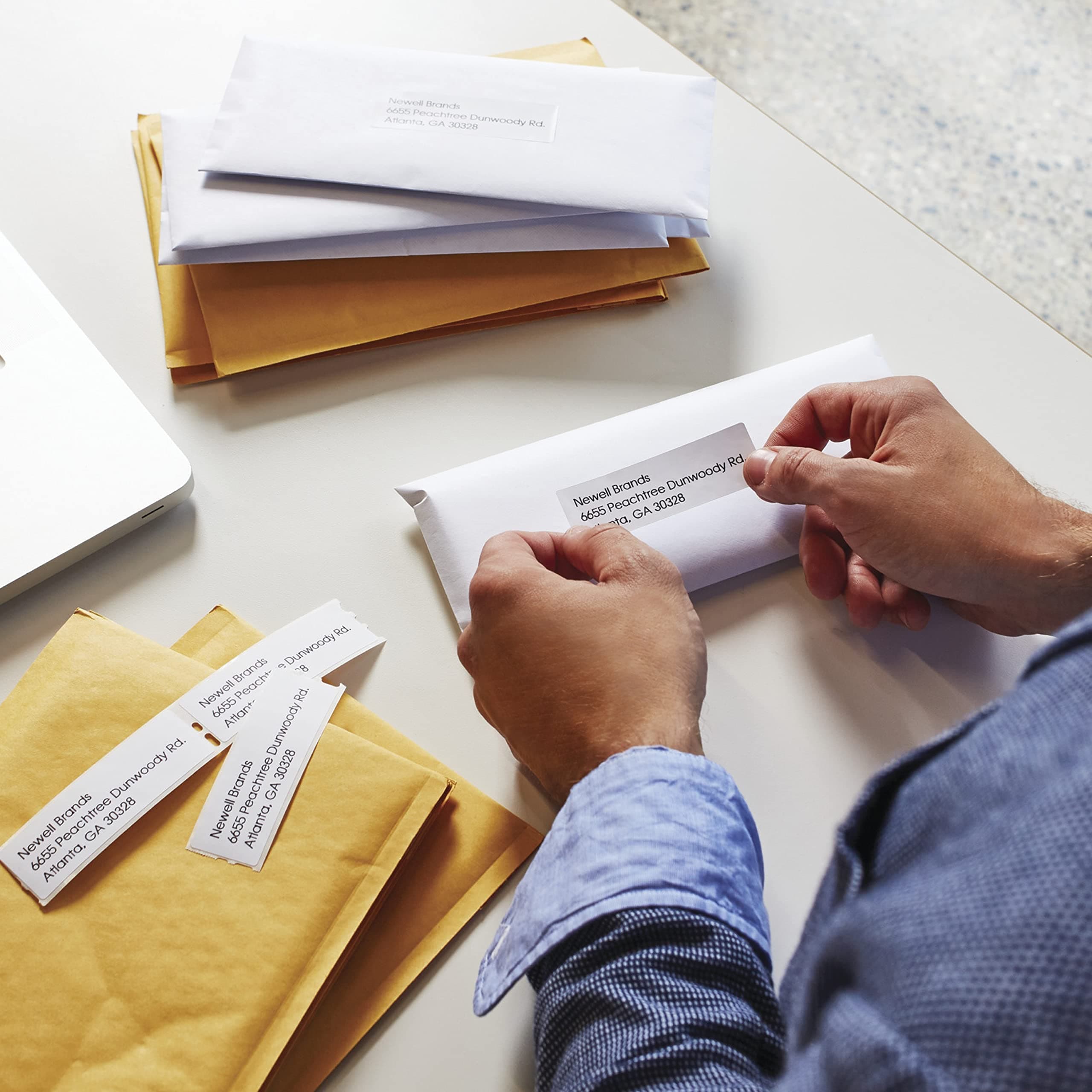 DYMO Authentic LW White Mailing Address Labels, DYMO Labels for LabelWriter Labe - Thumbnail 7