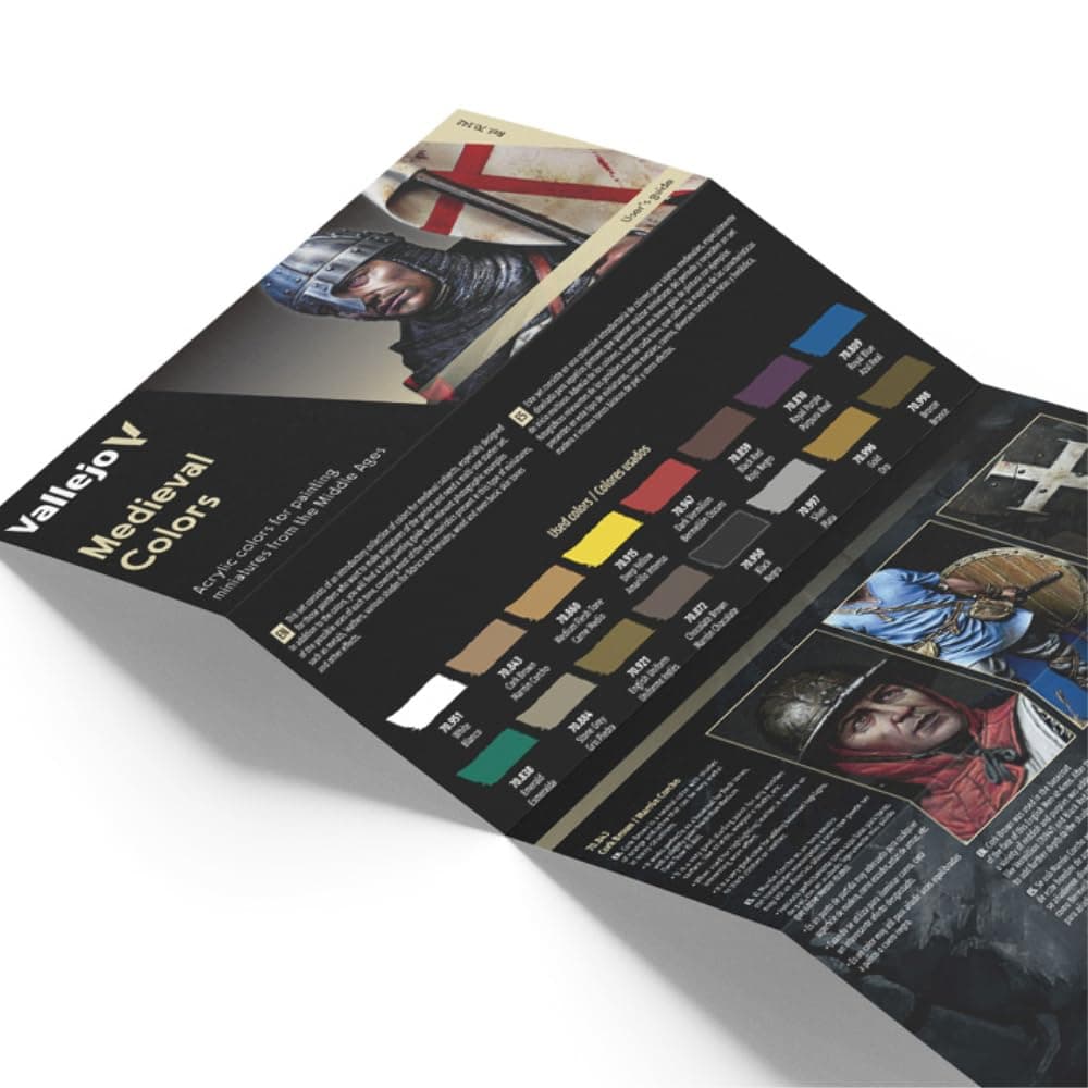 Vallejo - Model Color Medieval Colors Set | Modeling Acrylic Paints | 16 Bottles - Thumbnail 6