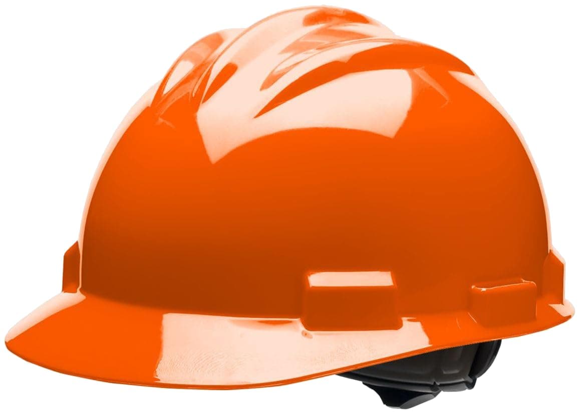 Bullard S61 3-Rib Cap Style Hard Hat, 4-Pt Ratchet Suspension, OSHA/ANSI - Image 1