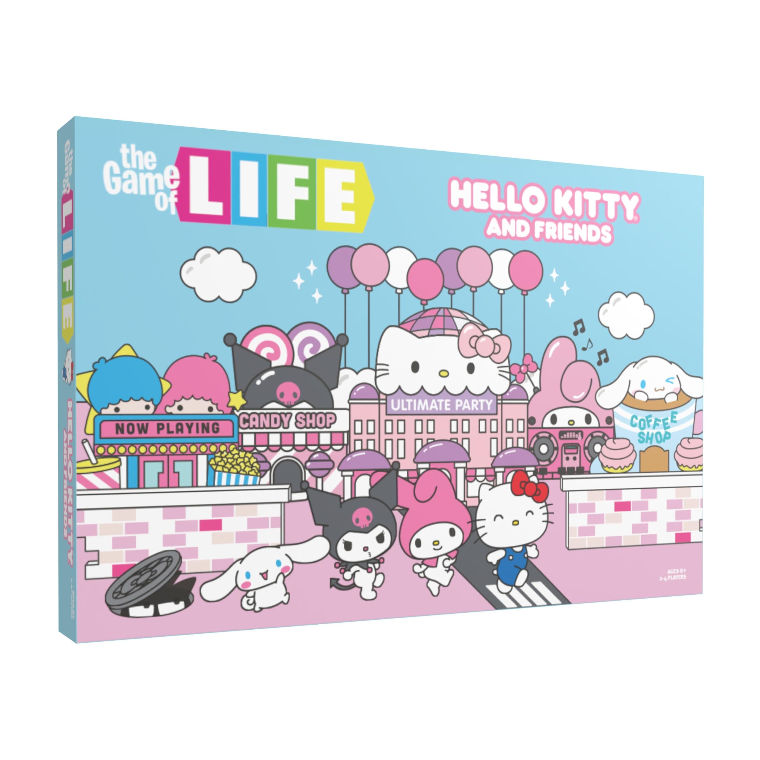The Game of Life: Hello Kitty and Friends Board Game, Collect Apples and Buy Bow - Image 1