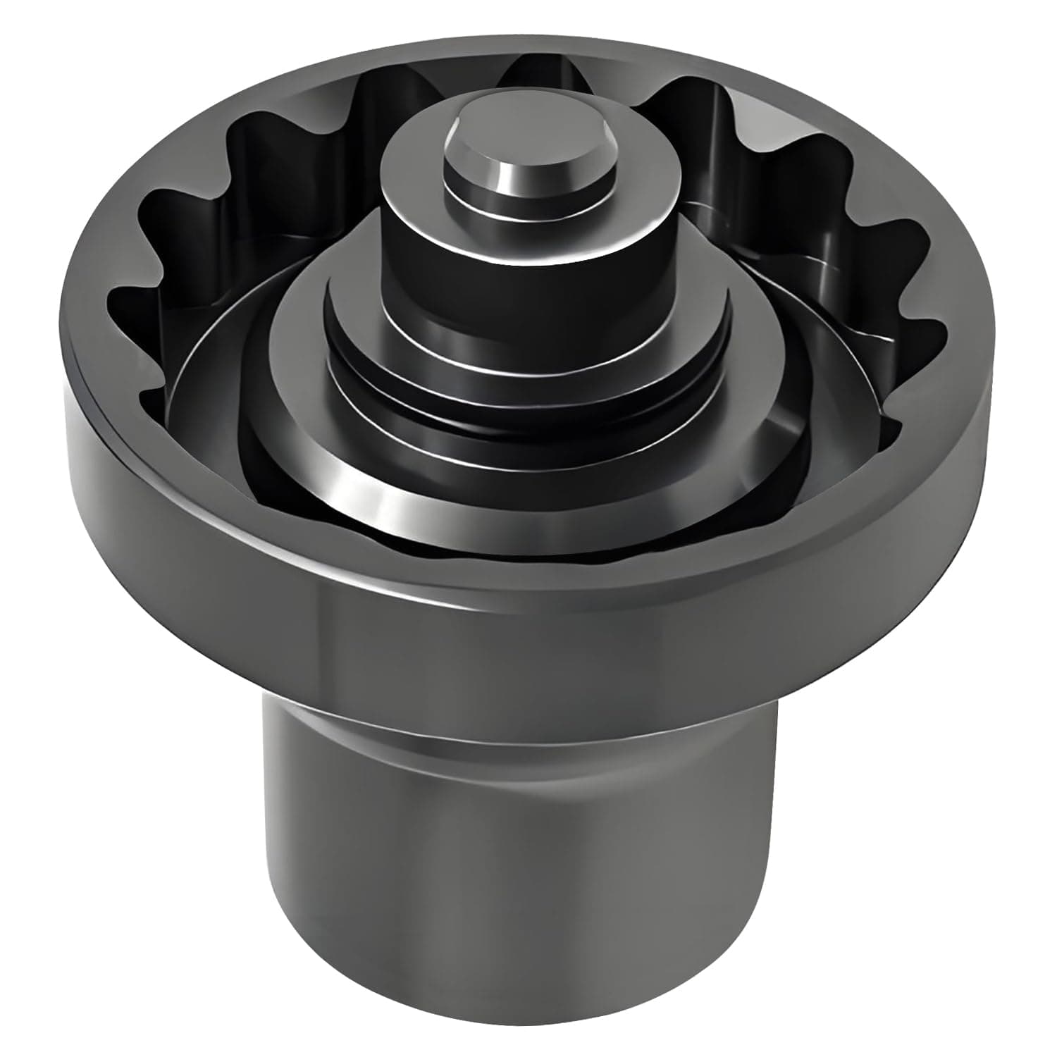 JEUCLEL Porsche Wheel Centre Lock Nut Key 997 991 918 GT2 GT3 Cayman Panamera - Image 1