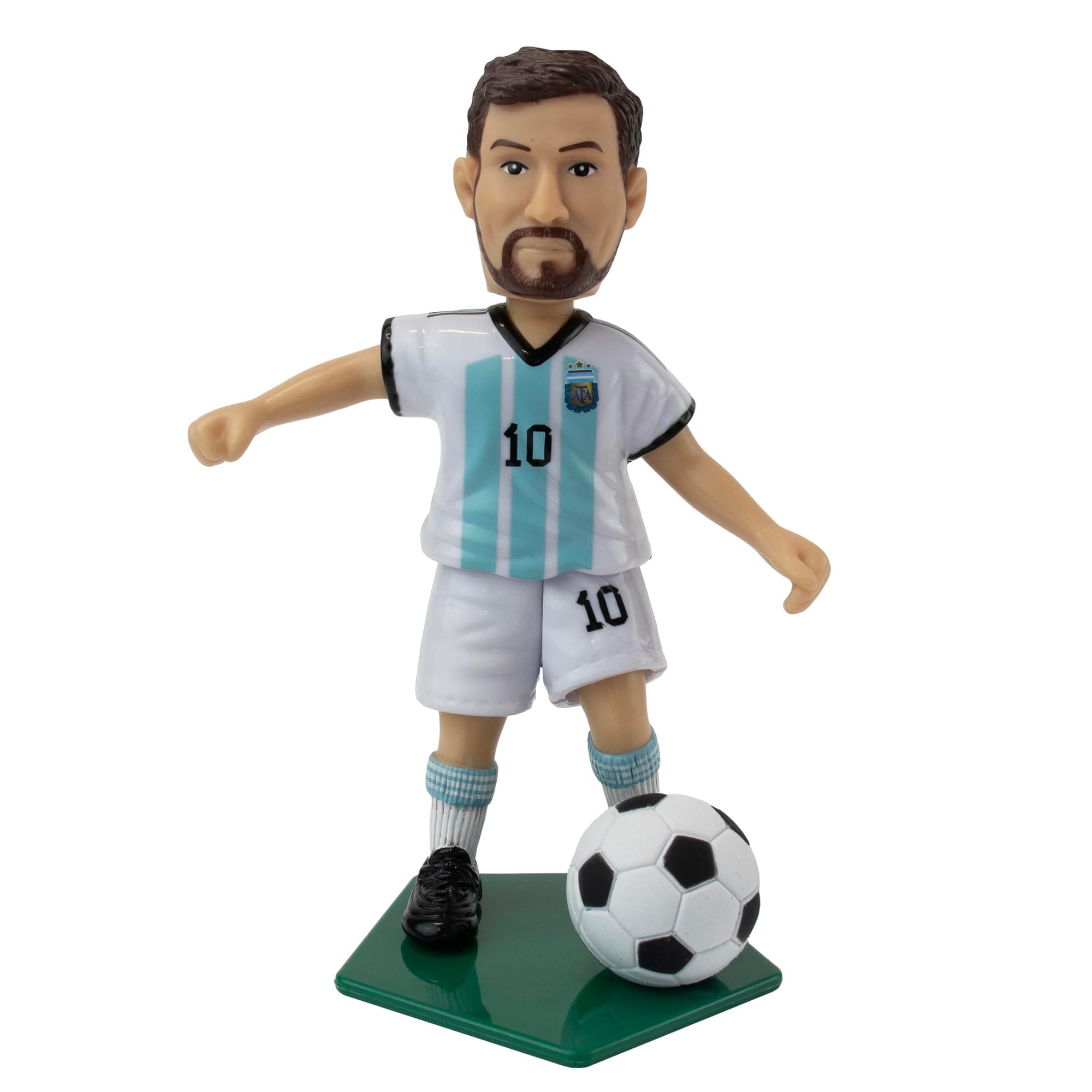 Maccabi Art Lionel Messi Argentina Soccer Action Figure 4.5" Collectible - Image 1