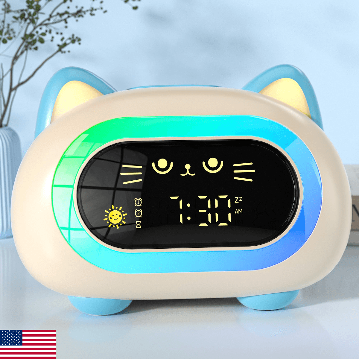 ANALOI BC-YD-03W-002ds Bedrooms, Kids Alarm Clock with Dual Alarm Snooze Mode 10 - Image 1